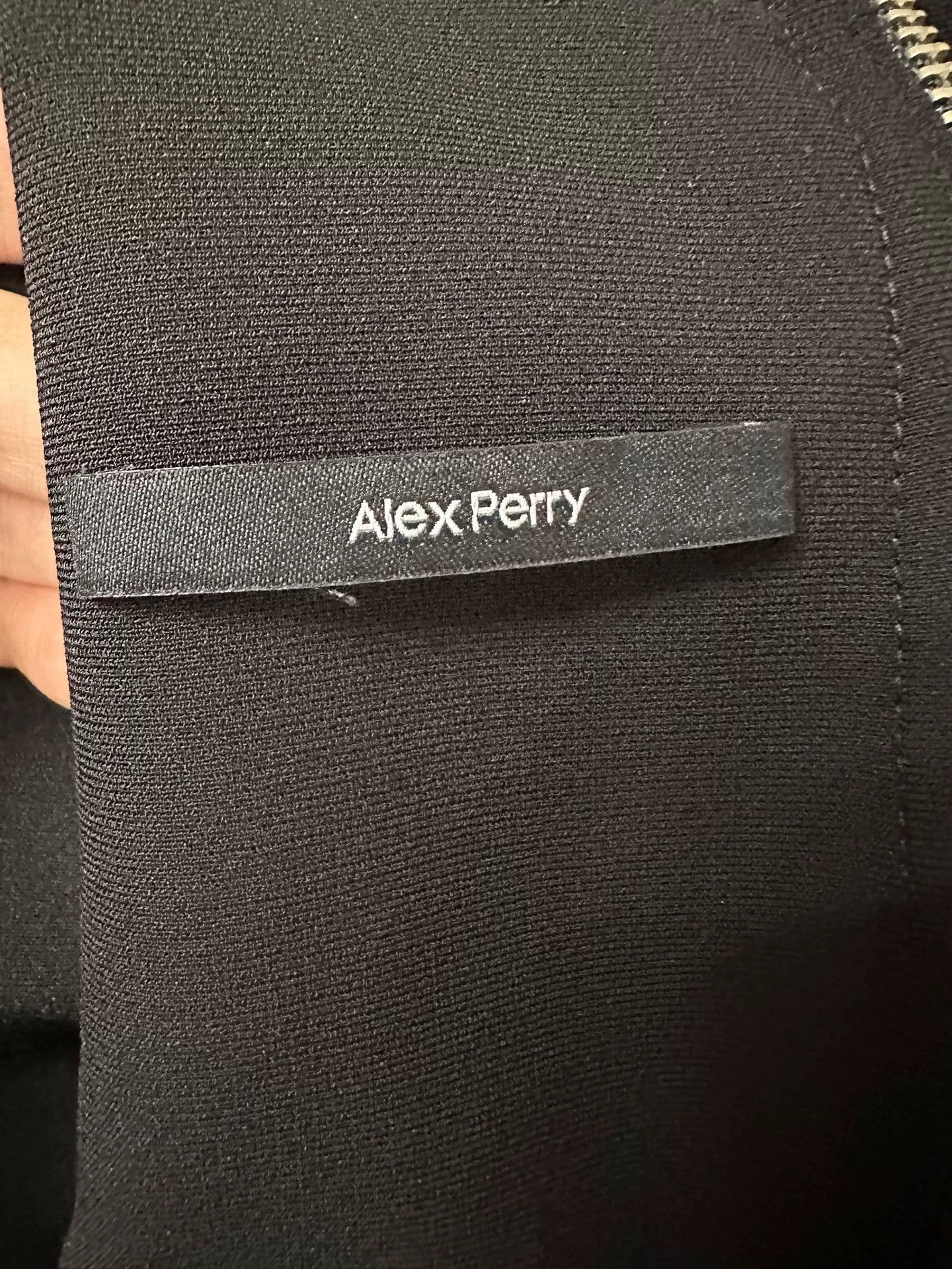 Alex Perry Alex Perry Black Slim-Fit Dress Size 6 Size S / US 4 / IT 40 - 3 Thumbnail
