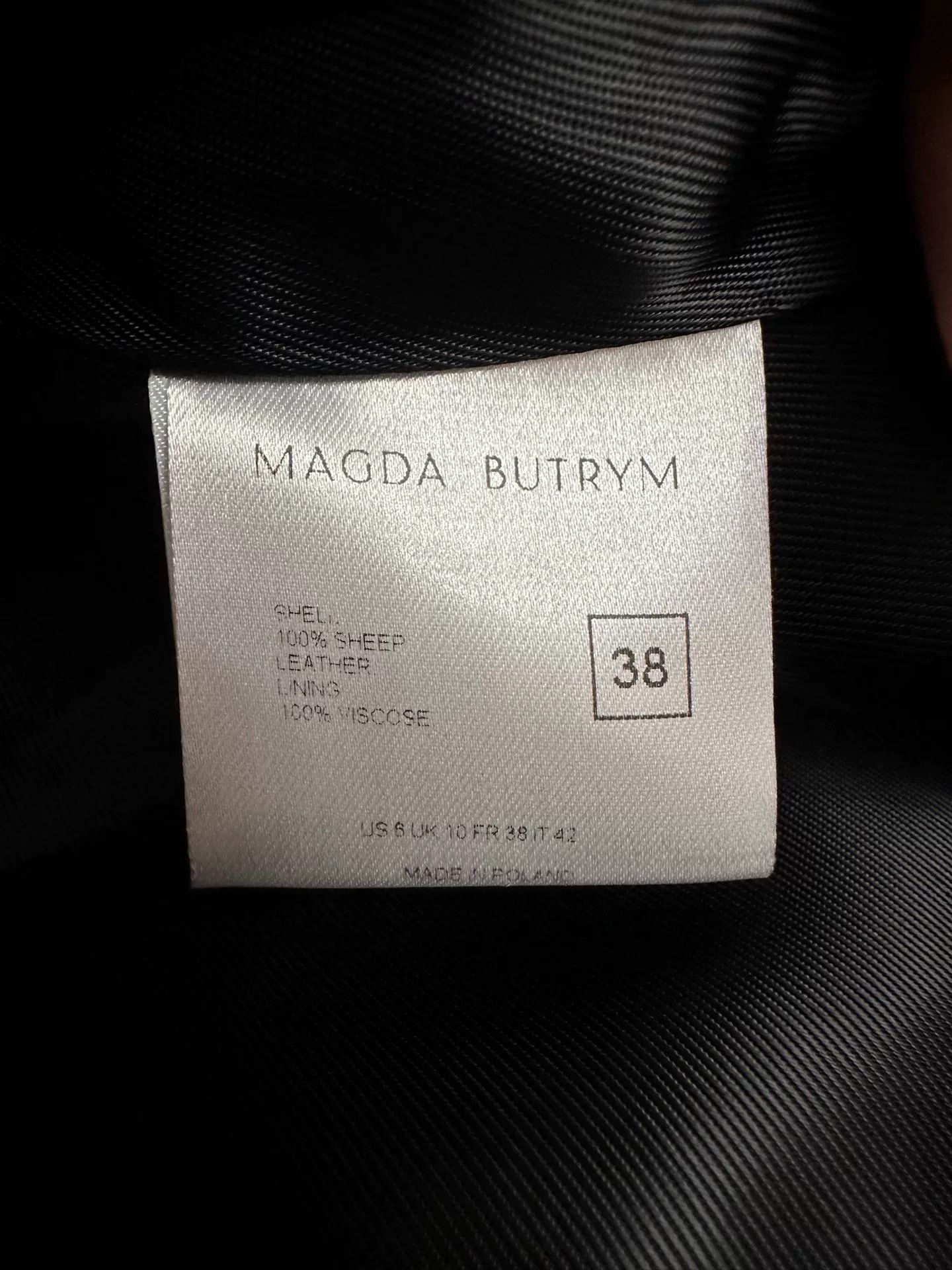 Magda Butrym Magda Butrym Red Leather Trench Coat Size S / US 4 / IT 40 - 6 Thumbnail