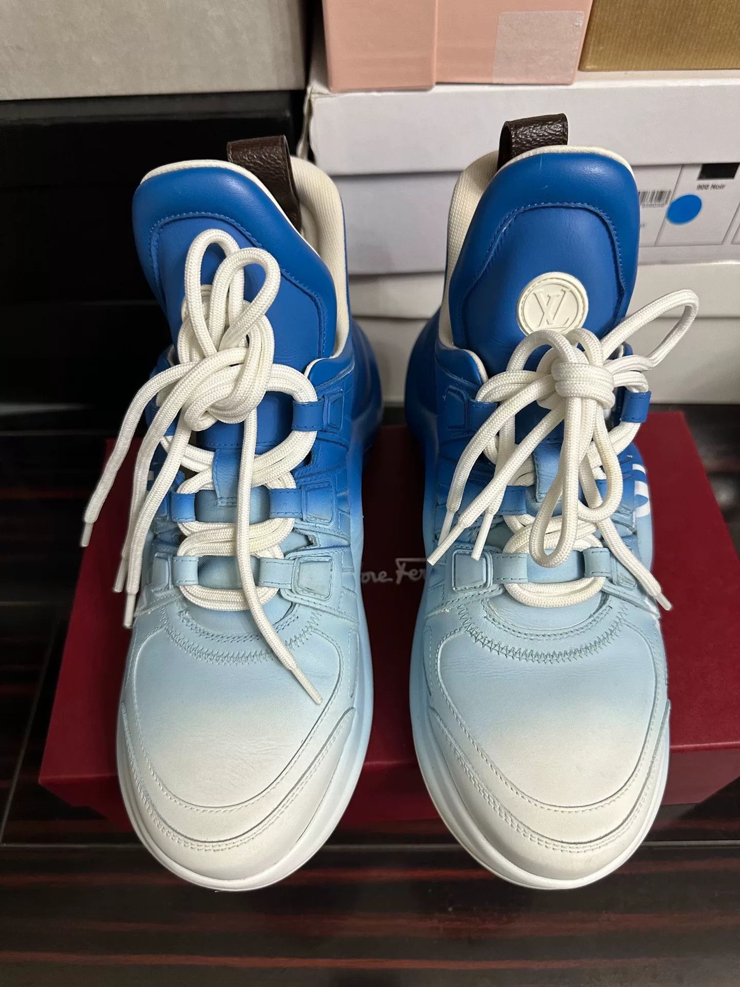 Louis Vuitton LV Gradient Dad Shoes Size 38 Size US 7 / IT 37 - 2 Thumbnail