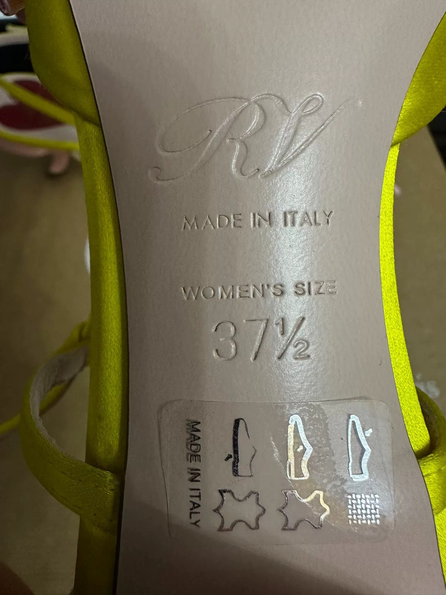 Roger Vivier Roger Vivier Yellow Bow Sandals Size US 6.5 / IT 36.5 - 6 Thumbnail