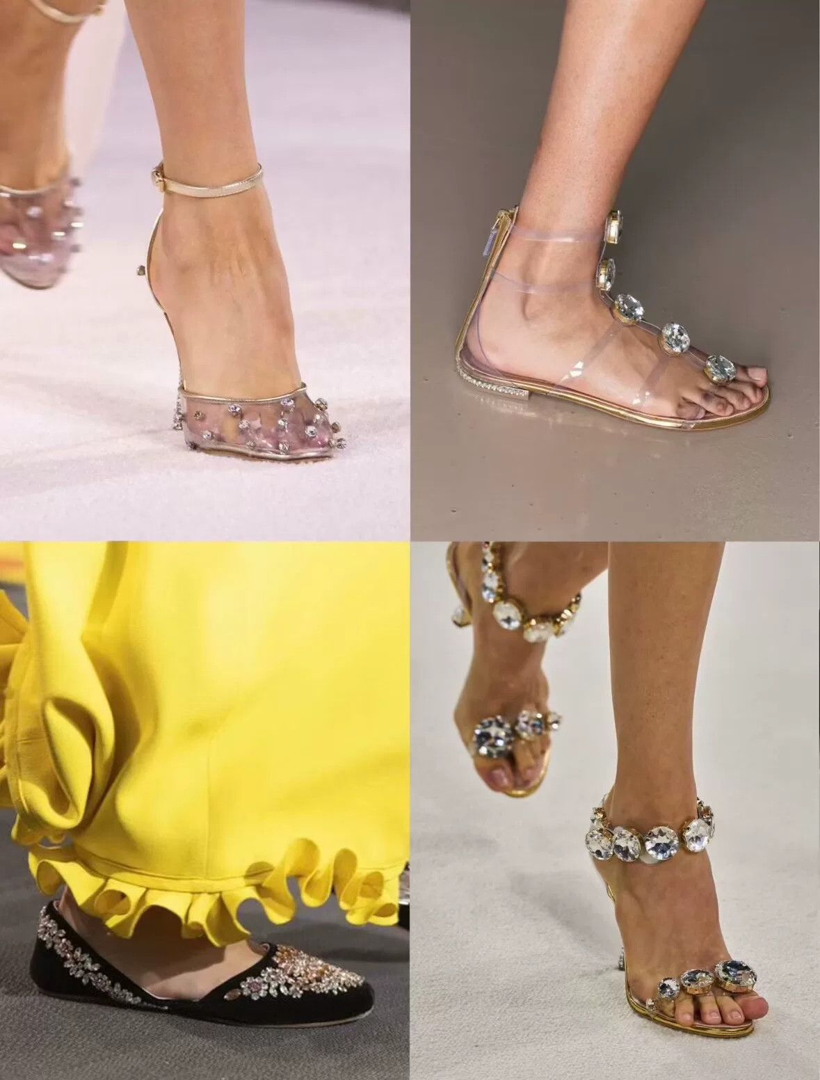Giambattista Valli Giambattista Valli 2022 Haute Couture Crystal Shoes Size US 5 / IT 35 - 8 Thumbnail