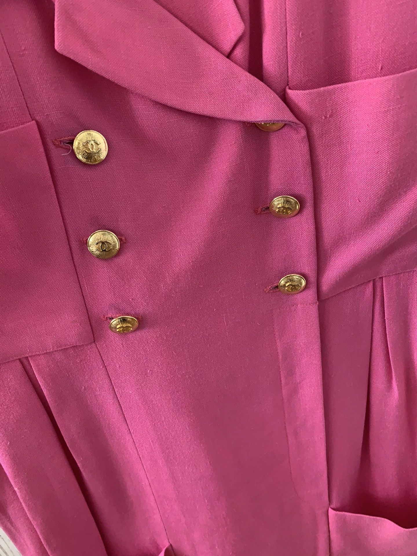 Chanel Chanel Vintage Pink Dress Size 38 Size S / US 4 / IT 40 - 2 Thumbnail
