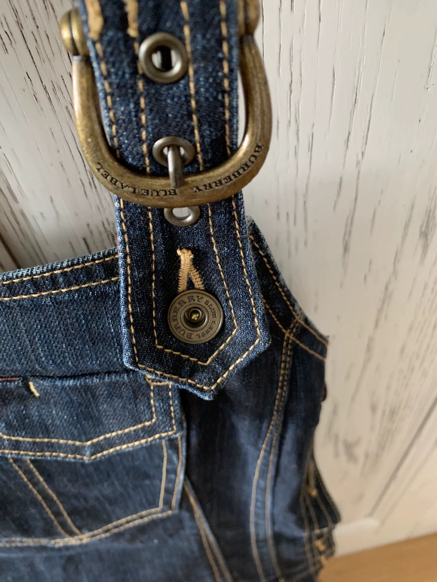 Burberry Burberry Denim Skirt Size 38 Size 38" / US 16 / IT 52 - 2 Thumbnail