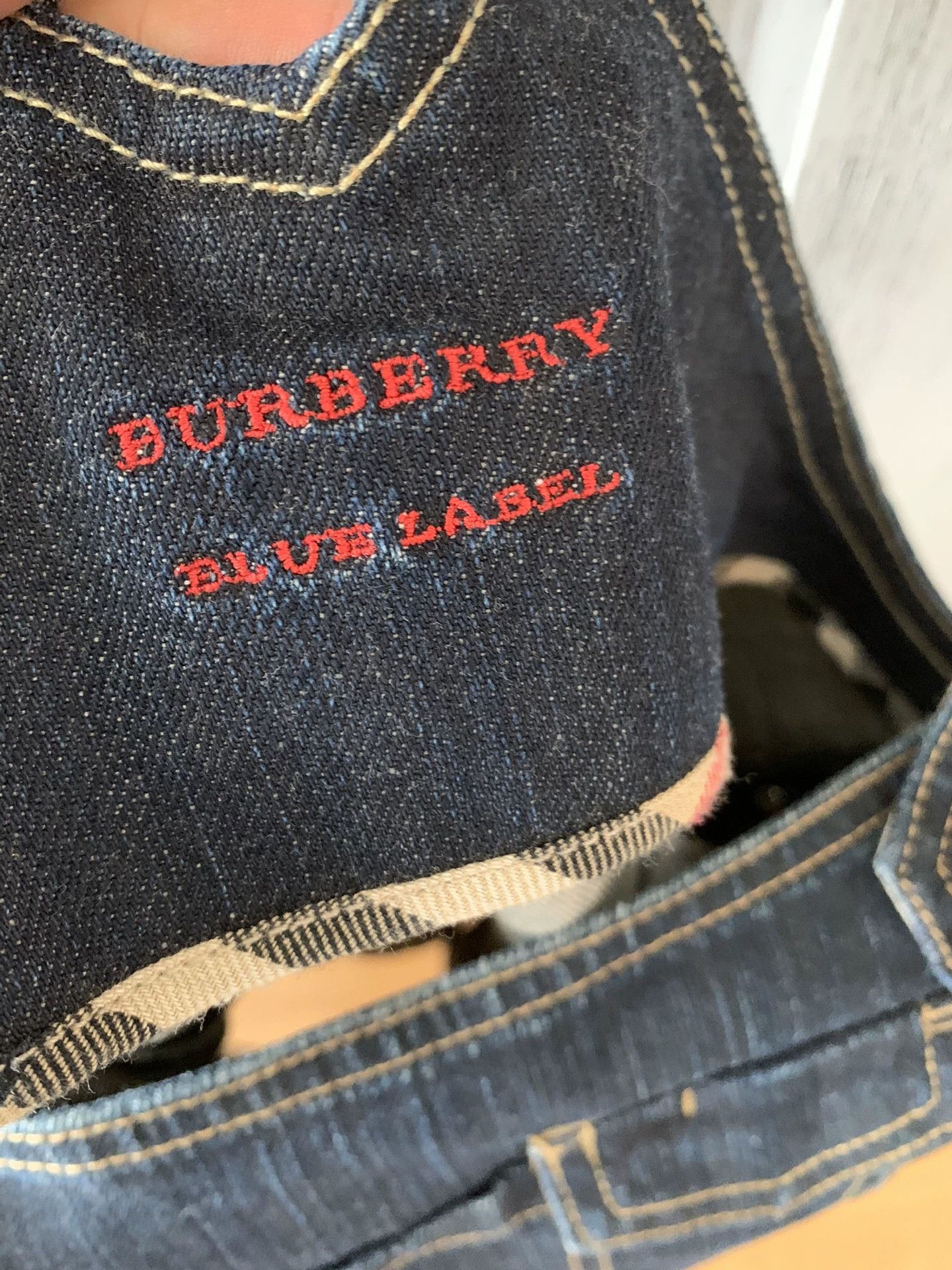 Burberry Burberry Denim Skirt Size 38 Size 38" / US 16 / IT 52 - 4 Thumbnail