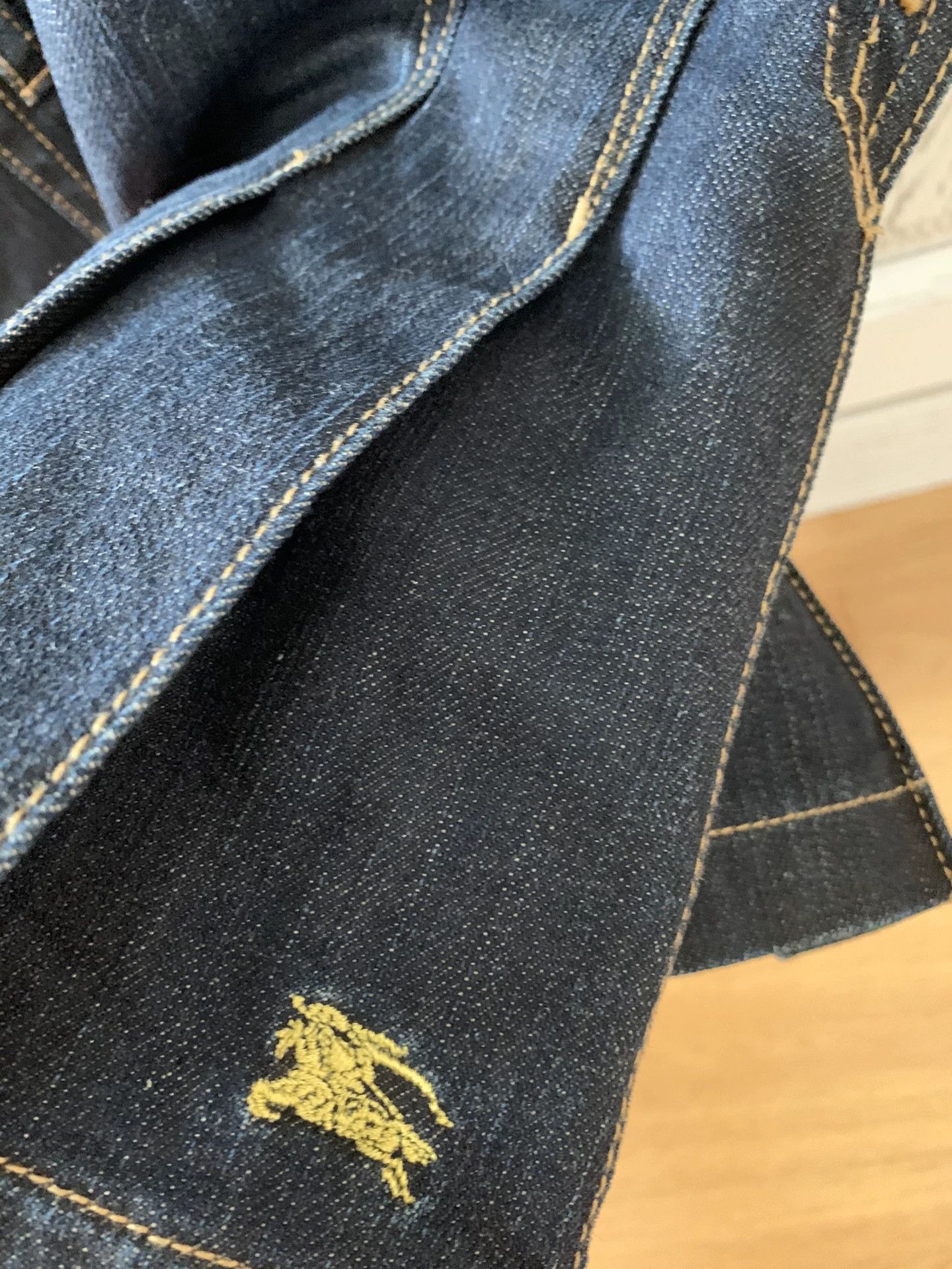 Burberry Burberry Denim Skirt Size 38 Size 38" / US 16 / IT 52 - 3 Thumbnail