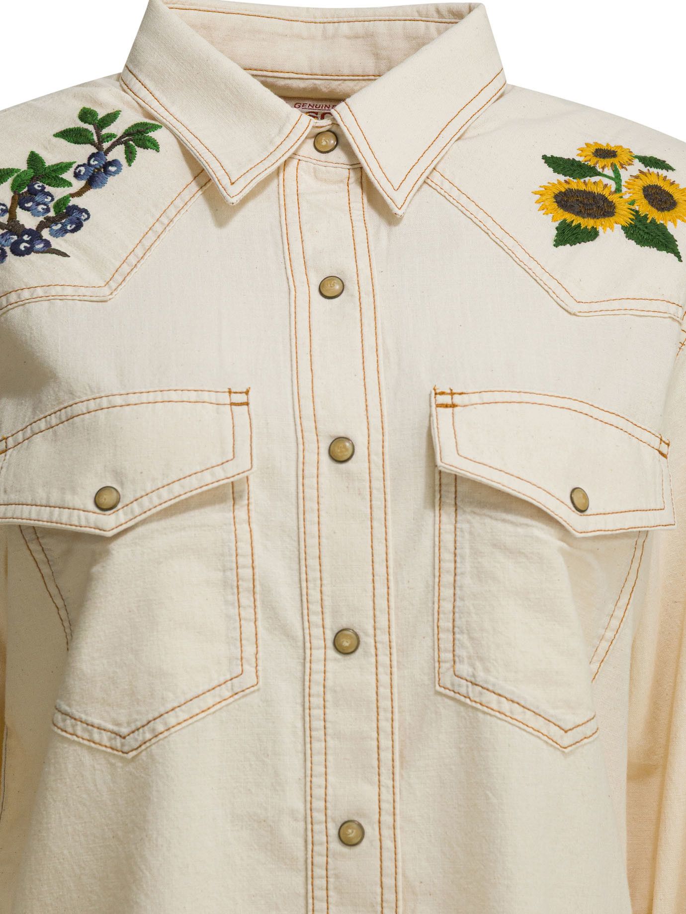 Filson Filson Embroidered Western Casual Shirt tag size M Women - USA Duties Paid Size M / US 6-8 / IT 42-44 - 3 Thumbnail