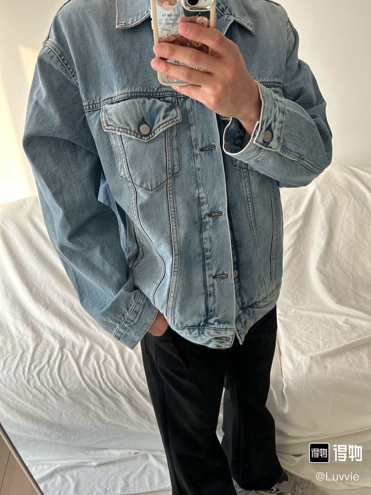 Acne Studios Acne Studios Denim Blue Light Jacket XS Men Size US XS / EU 42 / 0 - 6 Thumbnail