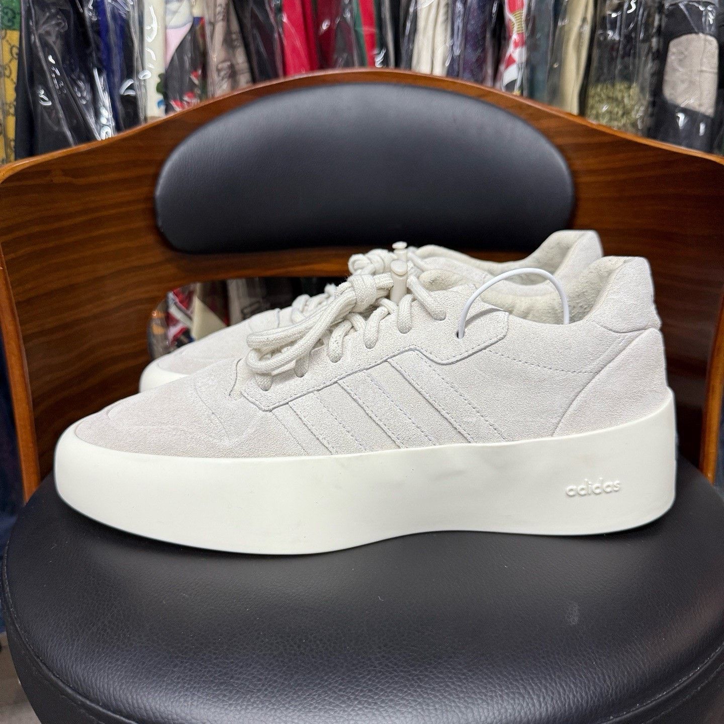 Adidas Adidas Collab Gray Lowtop Sneakers 47 Men Size US 13 / EU 46 - 6 Thumbnail
