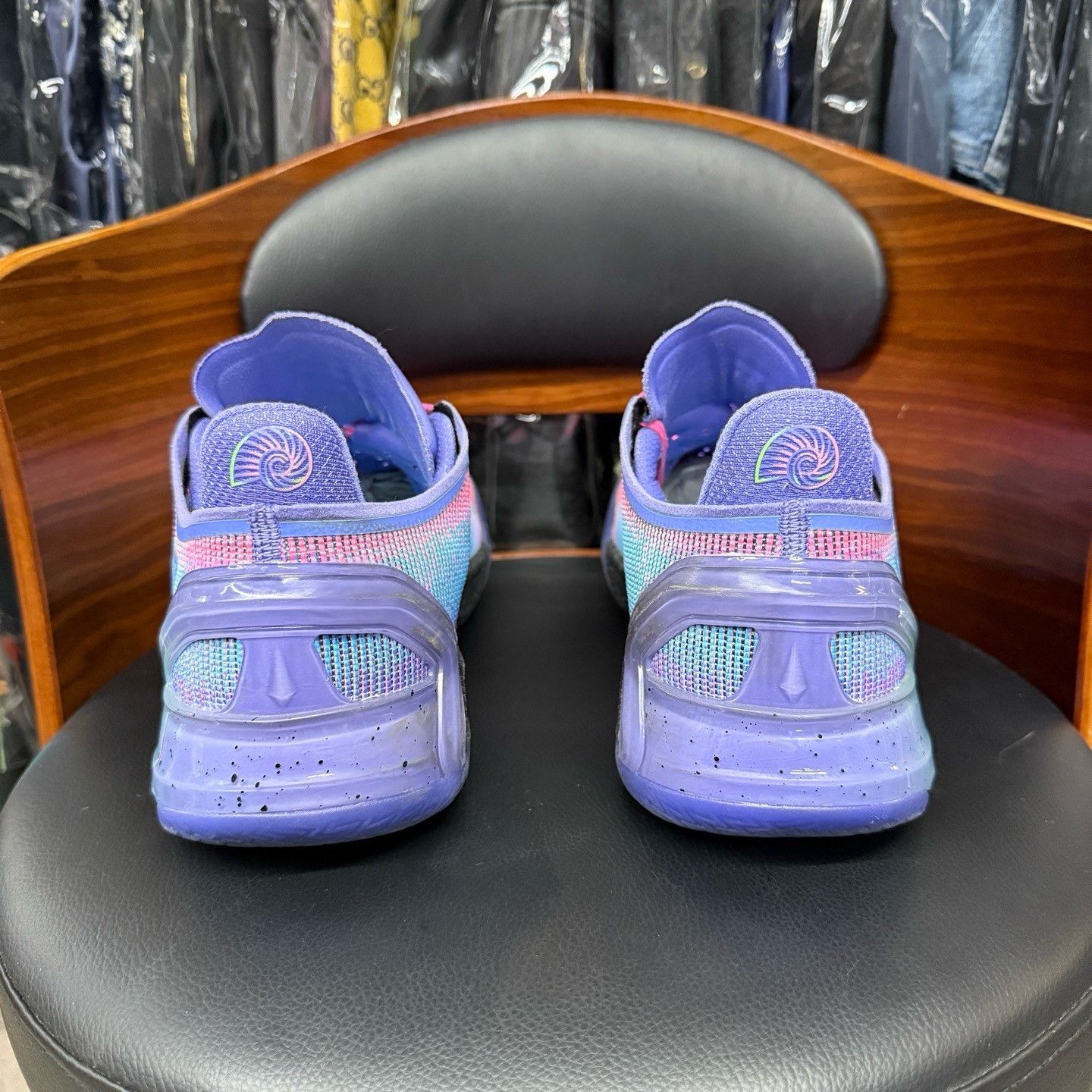 Li-Ning Li-Ning Purple Lowtop Sneakers 46 Men Size US 12 / EU 45 - 3 Thumbnail