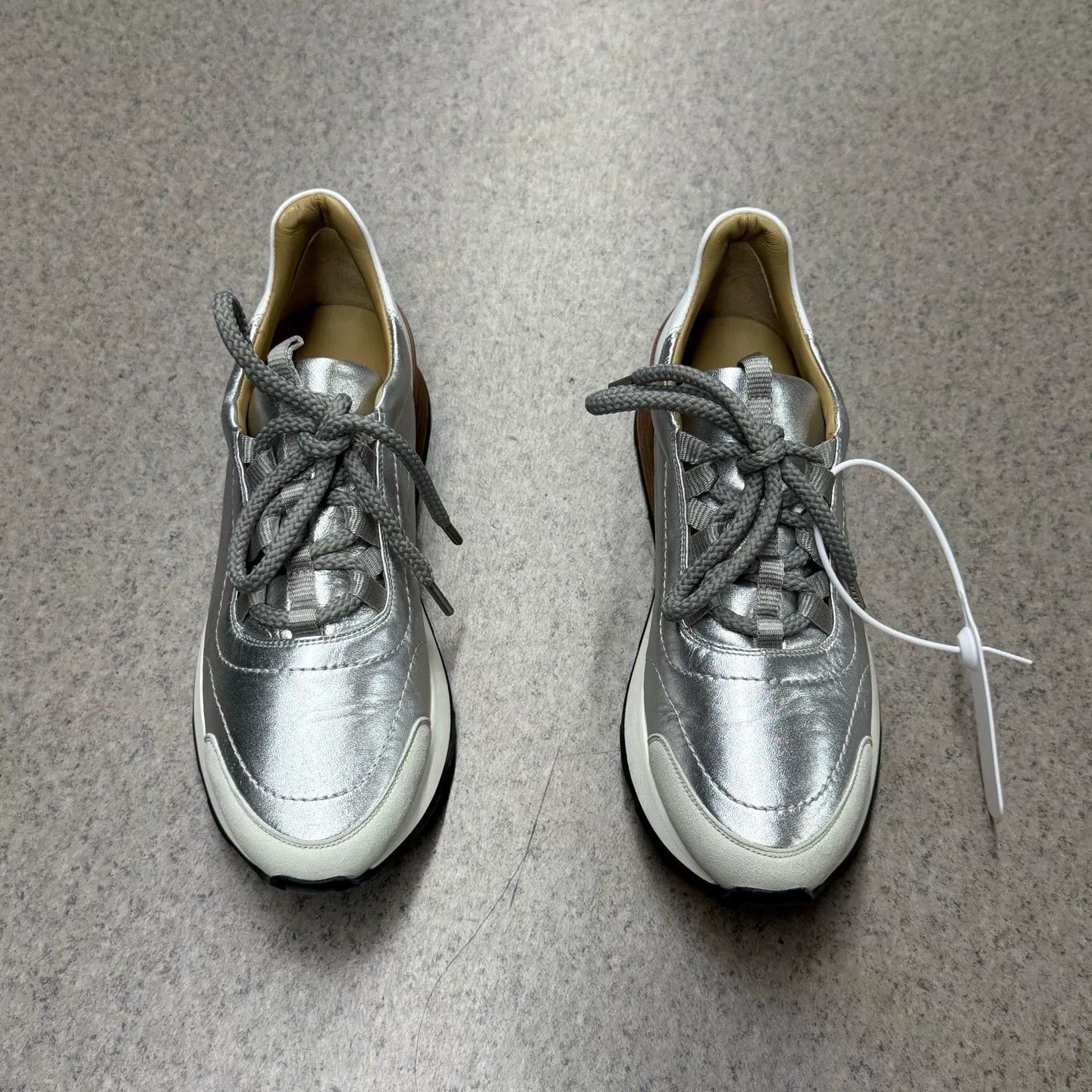 Hermes Hermes Multi Lowtop Sneakers 37 Women Size US 6.5 / IT 36.5 - 5 Thumbnail