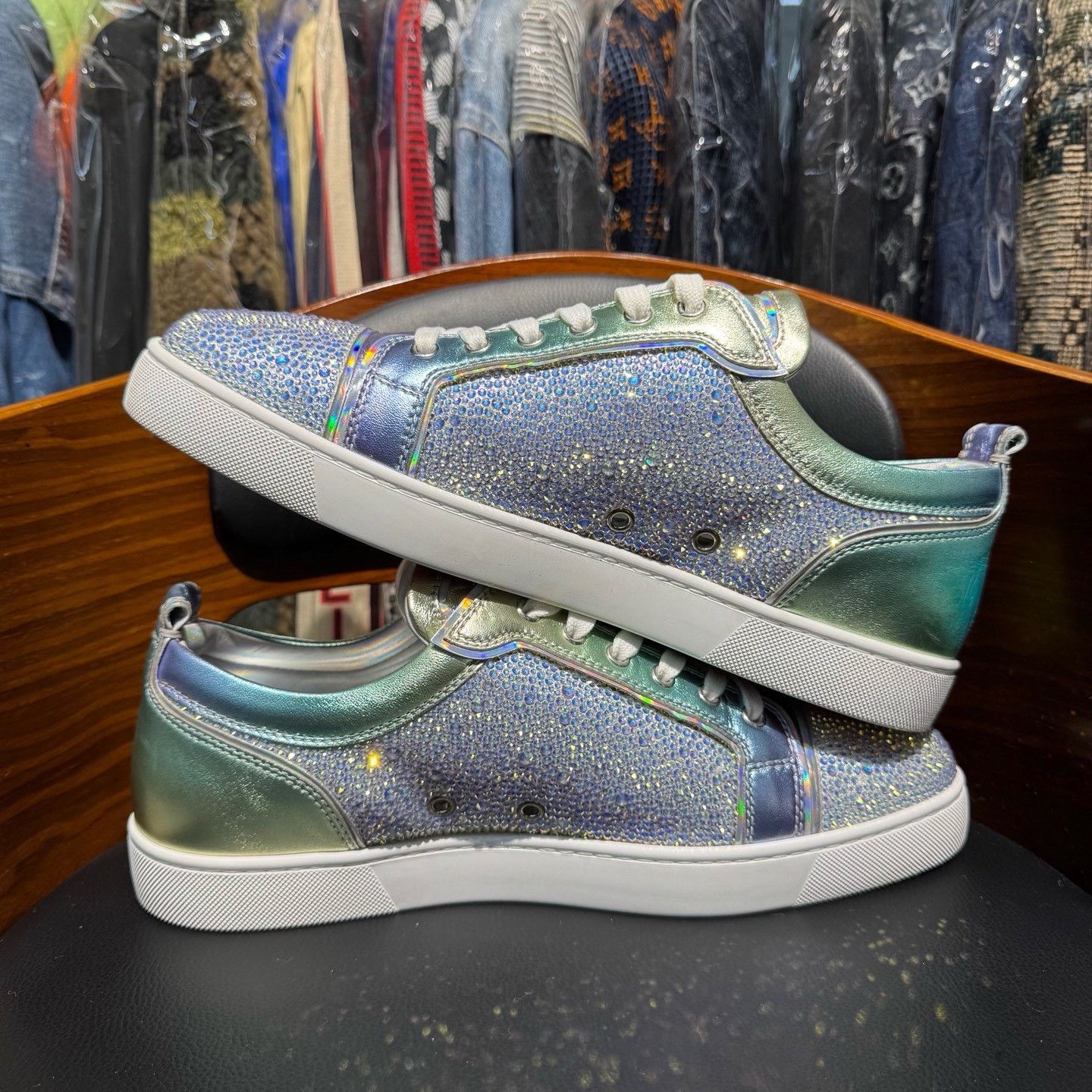 Christian Louboutin Christian Louboutin Multi Lowtop Sneakers 45 Women Size US 12 / EU 45 - 8 Thumbnail