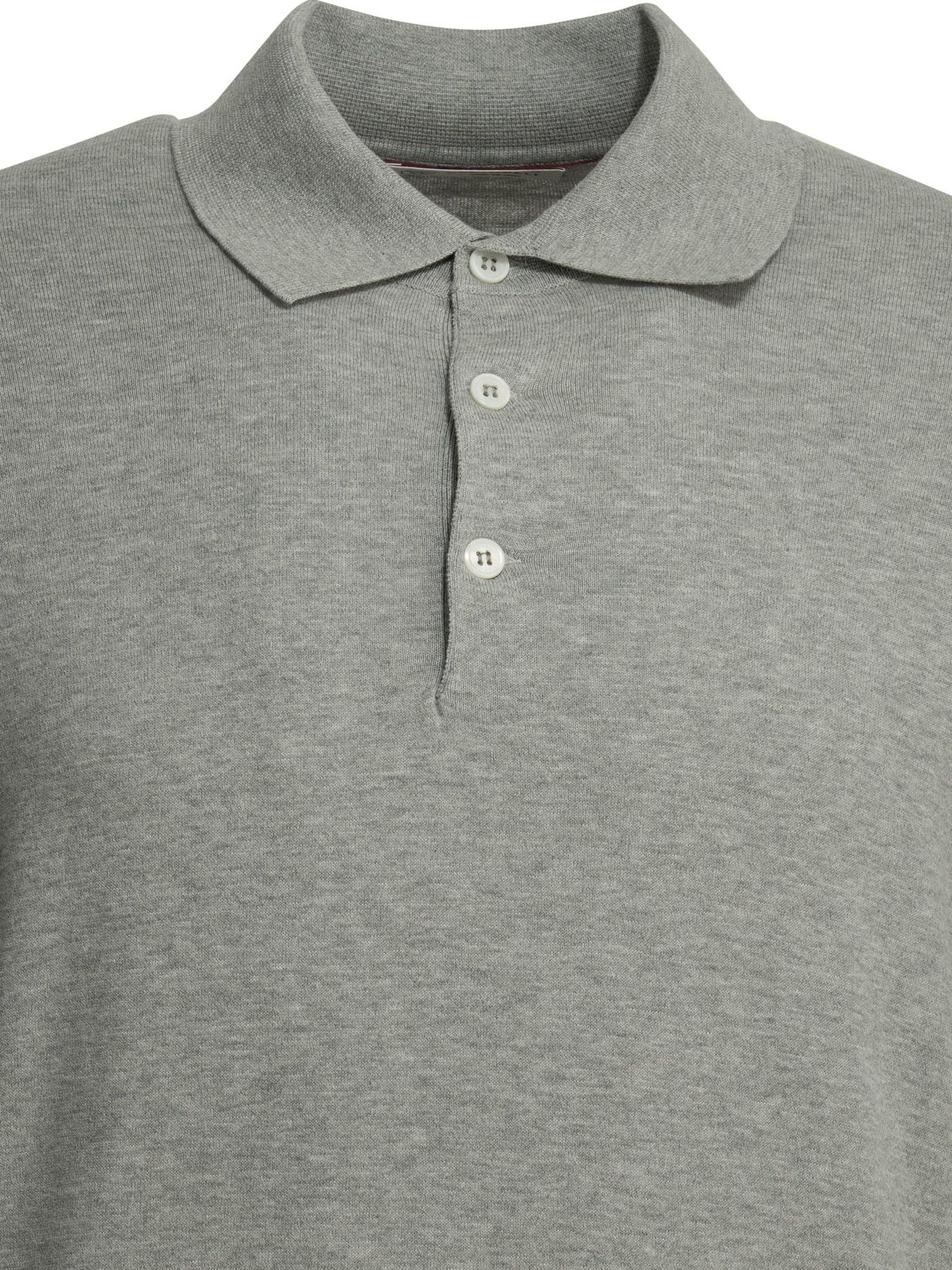 Brunello Cucinelli Brunello Cucinelli Polo Shirt With Buttons tag size 52 Men - USA Duties Paid Size US L / EU 52-54 / 3 - 3 Thumbnail