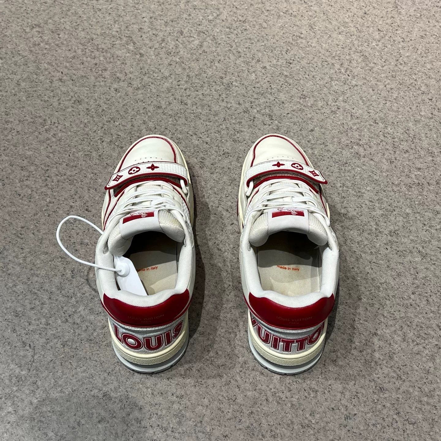 Louis Vuitton Louis Vuitton Training Red Lowtop Sneakers 41 Men Size US 8.5 / EU 41-42 - 8 Thumbnail