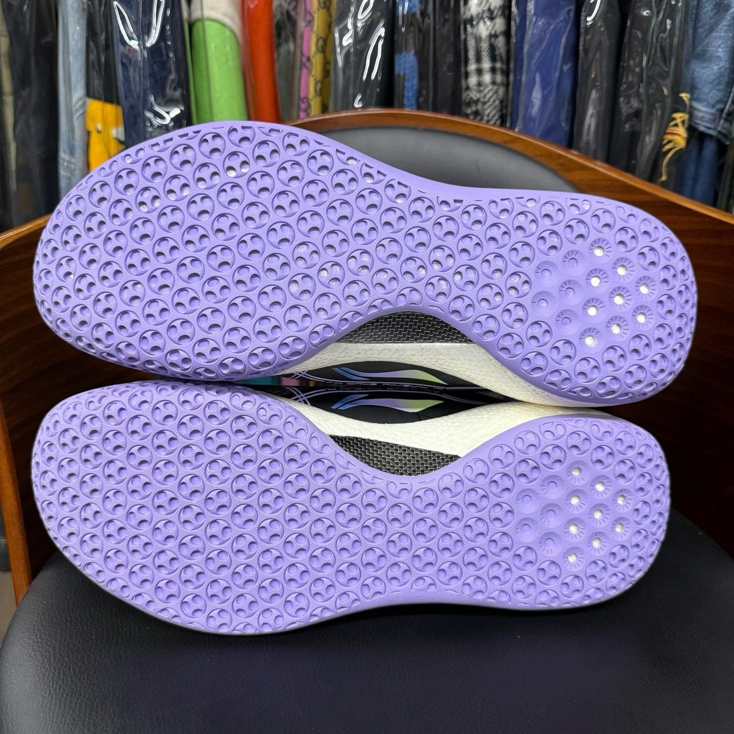 Li-Ning Li-Ning Purple Lowtop Sneakers 44 Men Size US 10.5 / EU 43-44 - 8 Thumbnail