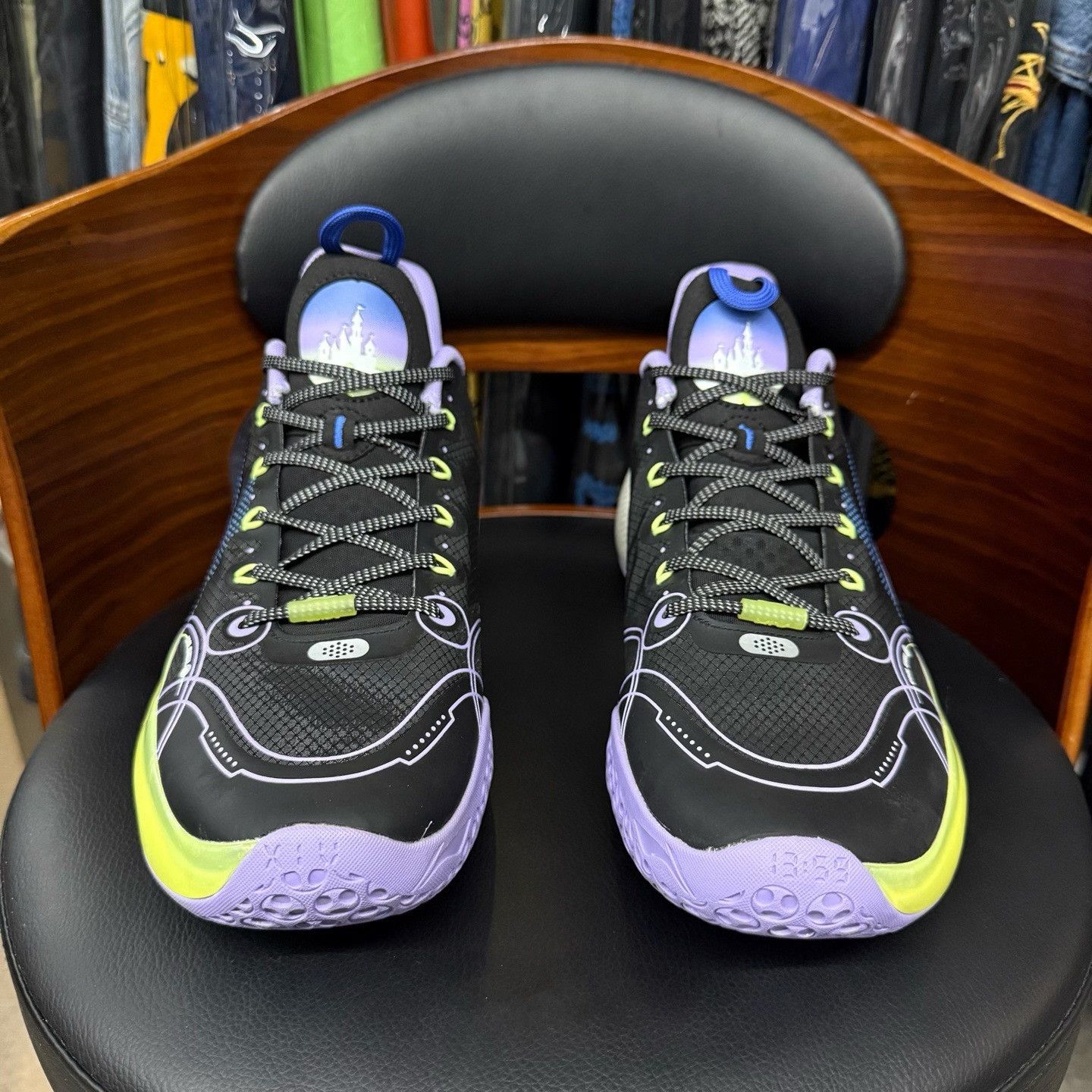 Li-Ning Li-Ning Purple Lowtop Sneakers 44 Men Size US 10.5 / EU 43-44 - 2 Thumbnail