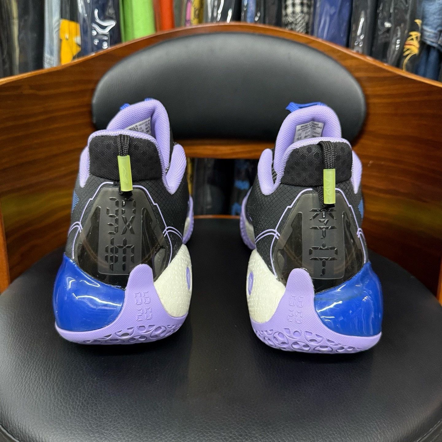 Li-Ning Li-Ning Purple Lowtop Sneakers 44 Men Size US 10.5 / EU 43-44 - 3 Thumbnail