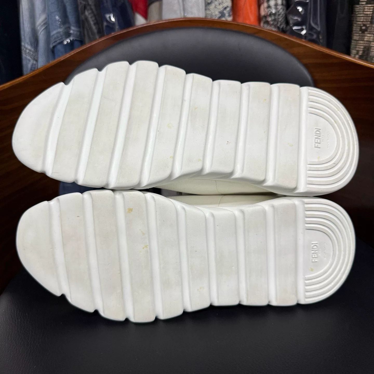 Fendi Fendi White Lowtop Sneakers 40 Men Size US 7.5 / EU 40-41 - 9 Thumbnail