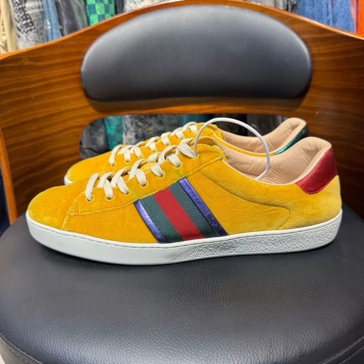 Gucci Gucci Yellow Lowtop Sneakers 43 Men Size US 10 / EU 43 - 6 Thumbnail