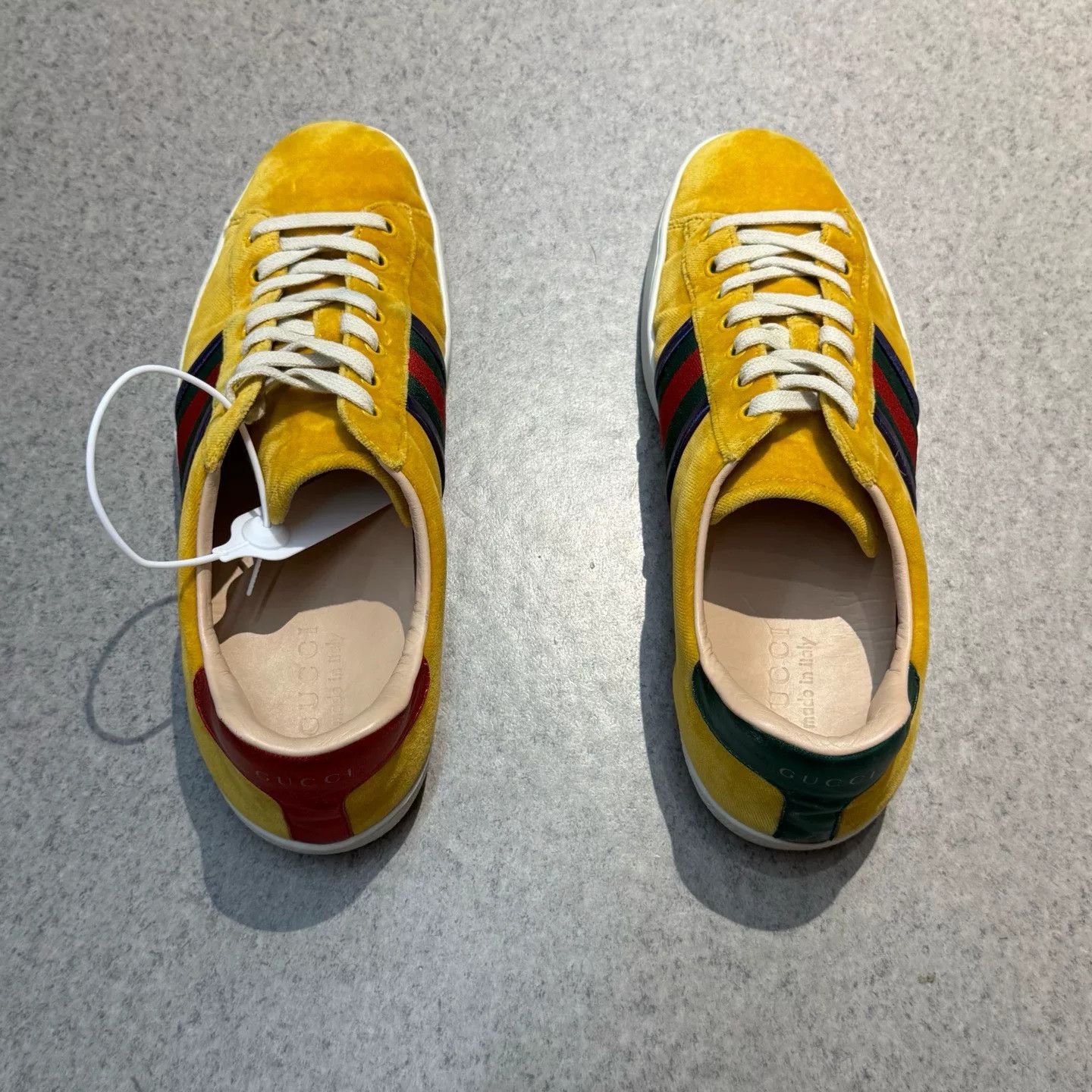 Gucci Gucci Yellow Lowtop Sneakers 43 Men Size US 10 / EU 43 - 8 Thumbnail