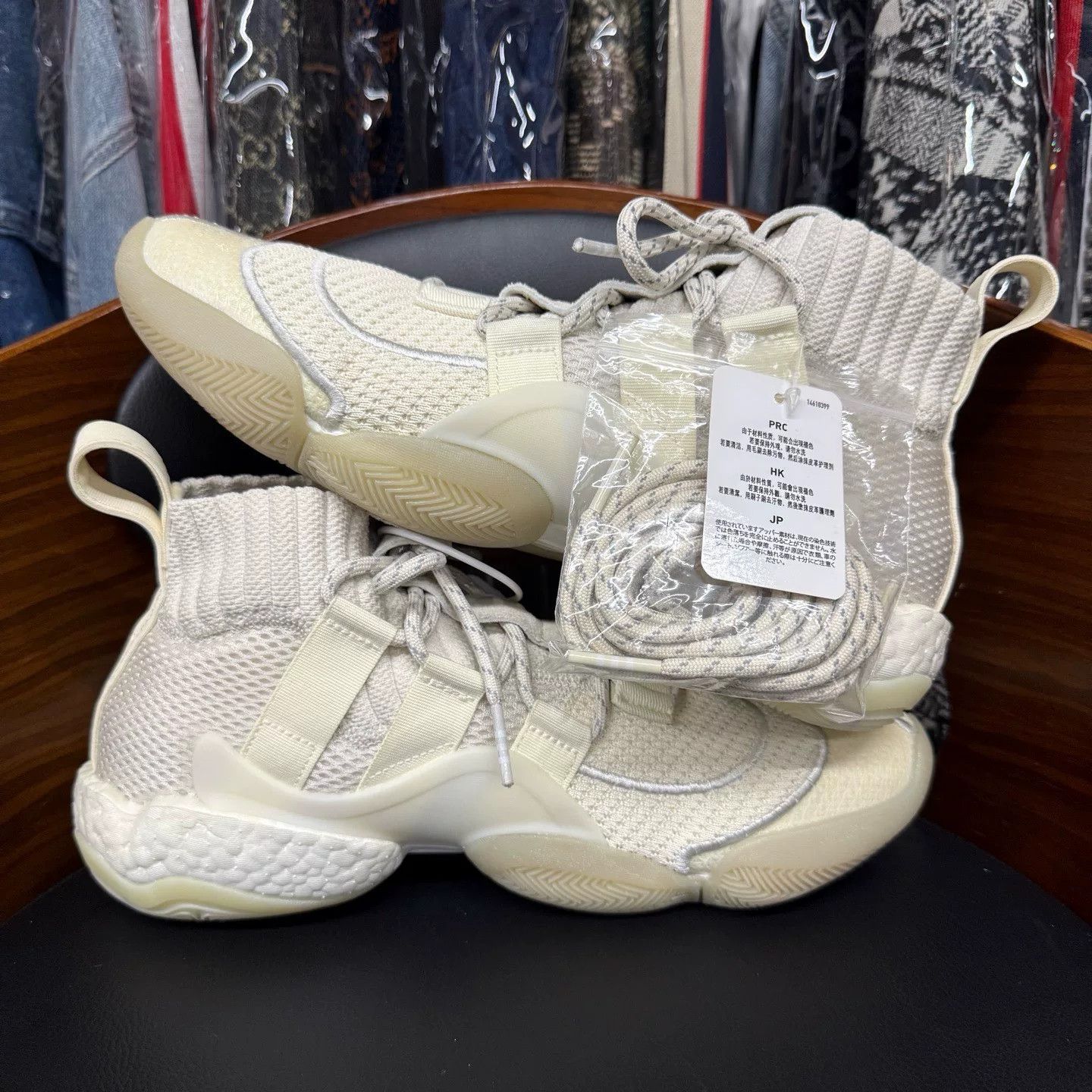 Adidas Adidas Collab White Lowtop Sneakers 43 Men Size US 10 / EU 43 - 7 Thumbnail