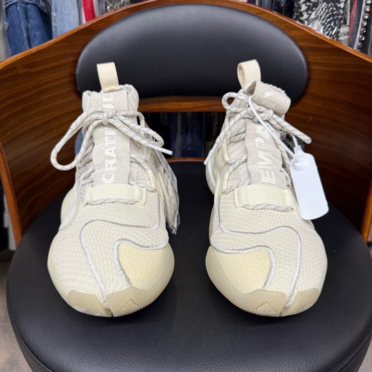 Adidas Adidas Collab White Lowtop Sneakers 43 Men Size US 10 / EU 43 - 2 Thumbnail