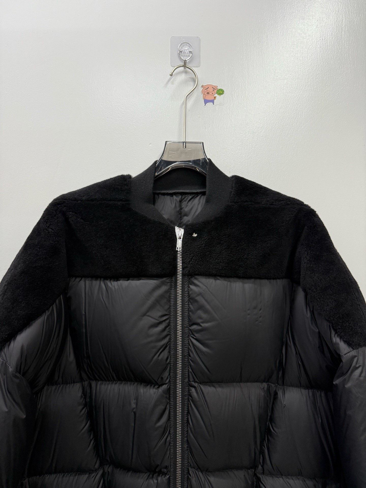 Rick Owens Rick Owens Down Black Heavy Coat 50 Men Size US XL / EU 56 / 4 - 2 Thumbnail