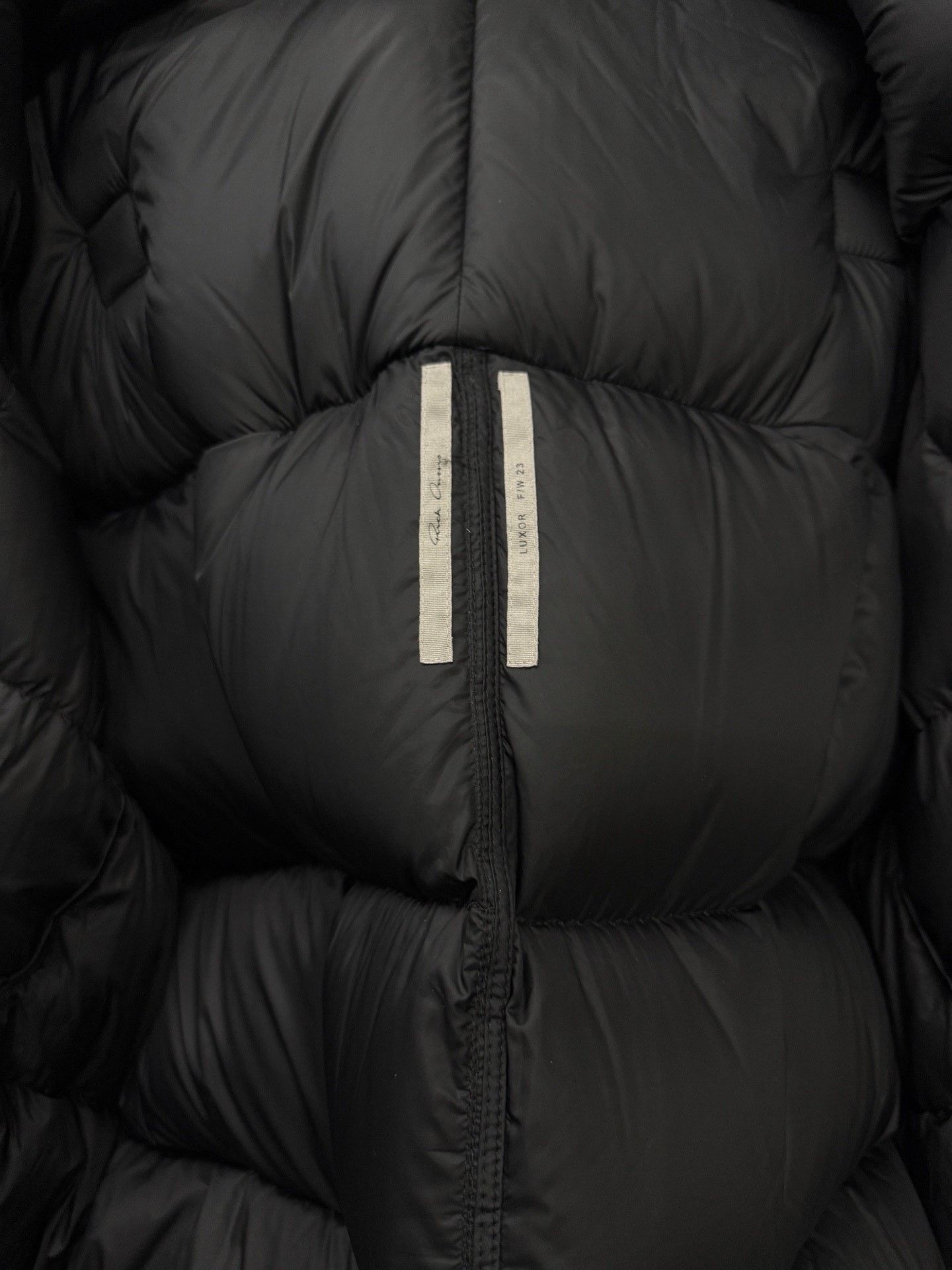 Rick Owens Rick Owens Down Black Heavy Coat 50 Men Size US XL / EU 56 / 4 - 7 Thumbnail