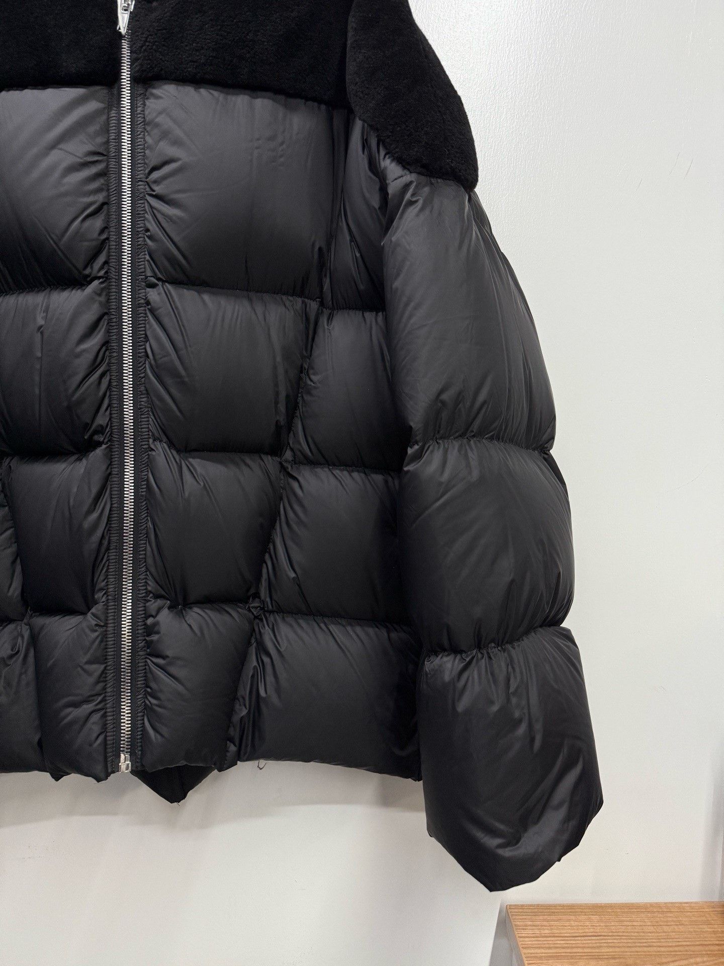 Rick Owens Rick Owens Down Black Heavy Coat 50 Men Size US XL / EU 56 / 4 - 3 Thumbnail