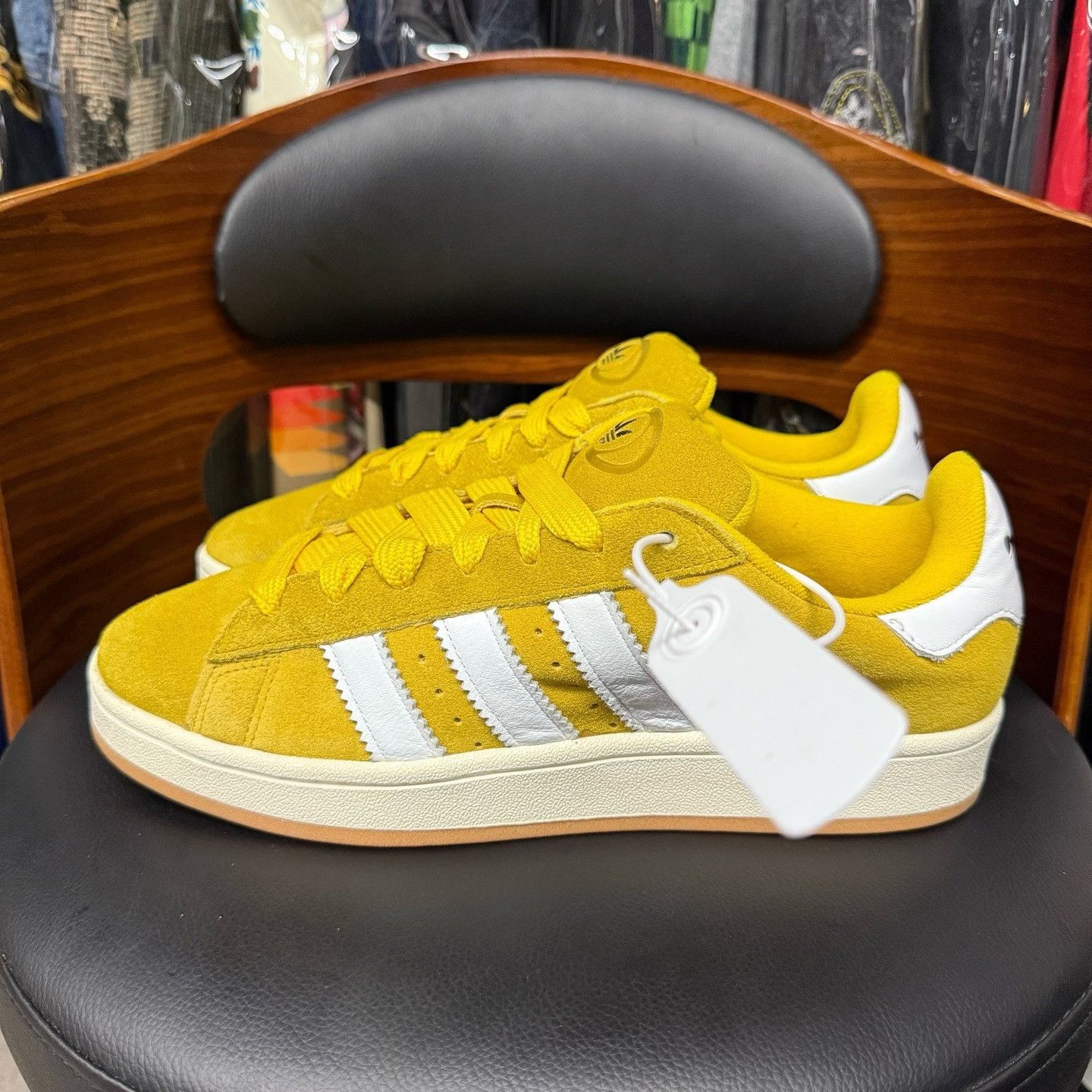 Adidas Adidas Yellow Lowtop Sneakers S Men Size US 10 / EU 43 - 6 Thumbnail