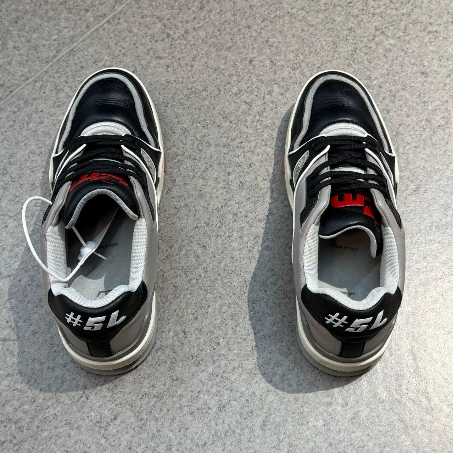 Louis Vuitton Louis Vuitton Training Black Lowtop Sneakers 41 Men Size US 8.5 / EU 41-42 - 6 Thumbnail