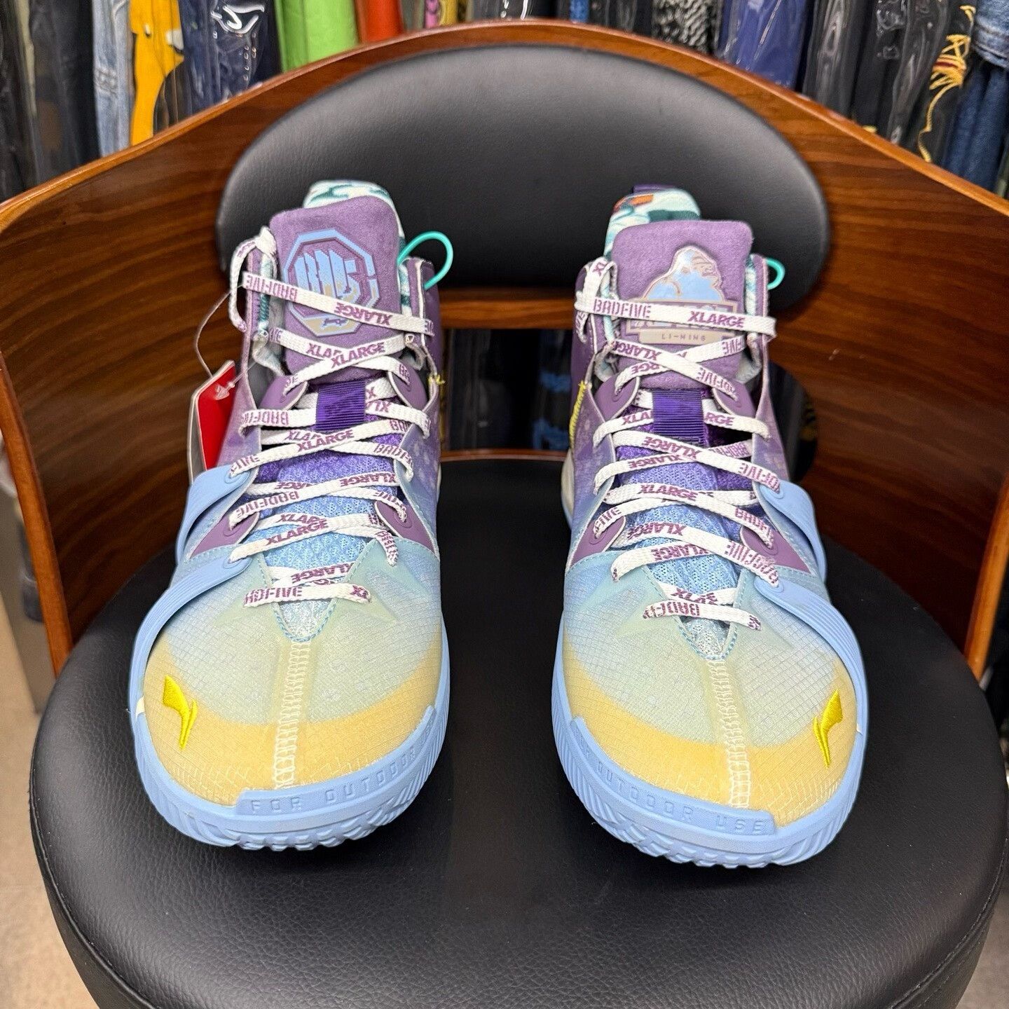 Li-Ning Li-Ning Collab Multi Lowtop Sneakers 43.5 Men Size US 10.5 / EU 43-44 - 2 Thumbnail