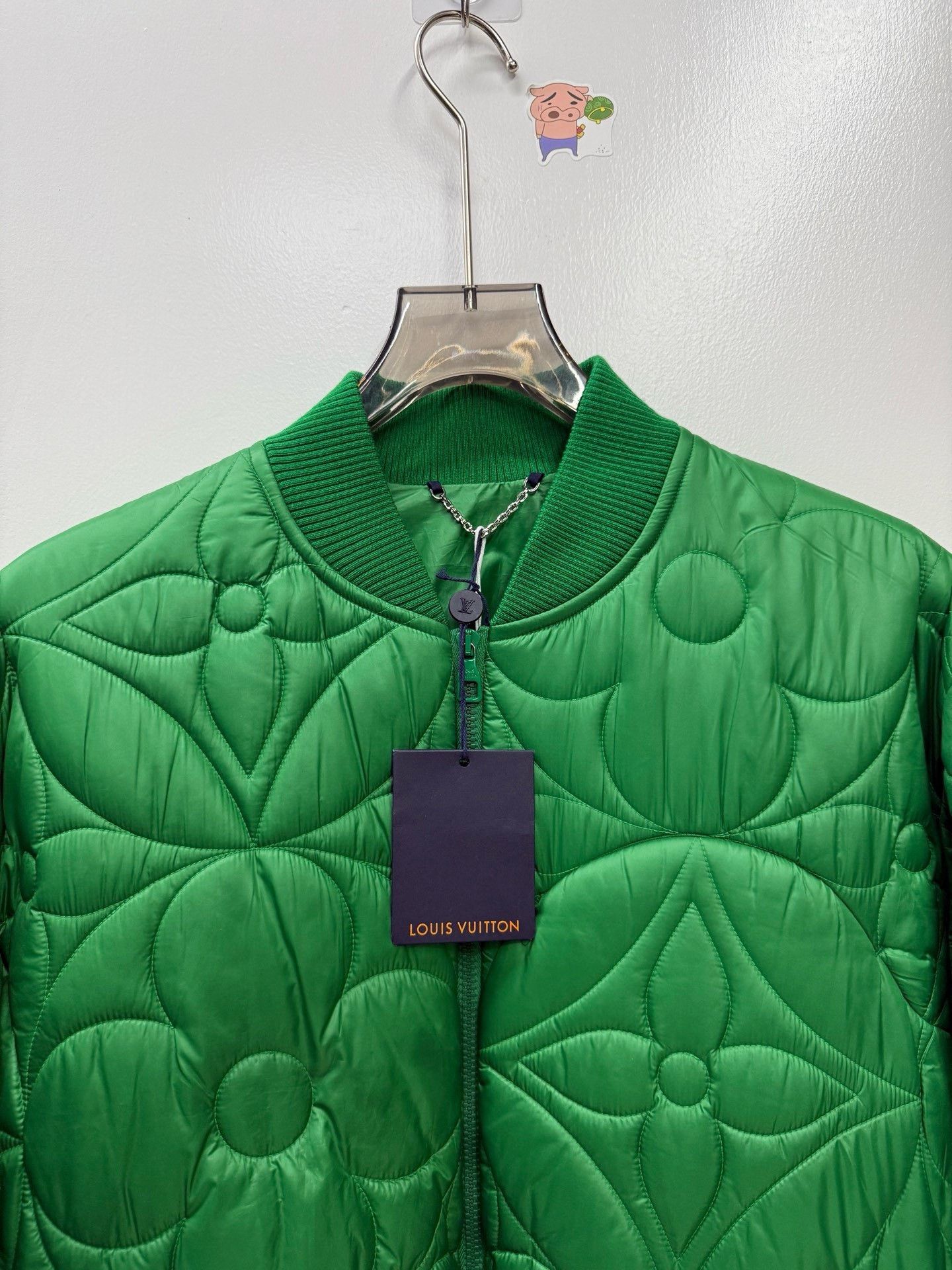 Louis Vuitton Louis Vuitton Cotton Green Heavy Coat 52 Men Size US XXL / EU 58 / 5 - 2 Thumbnail
