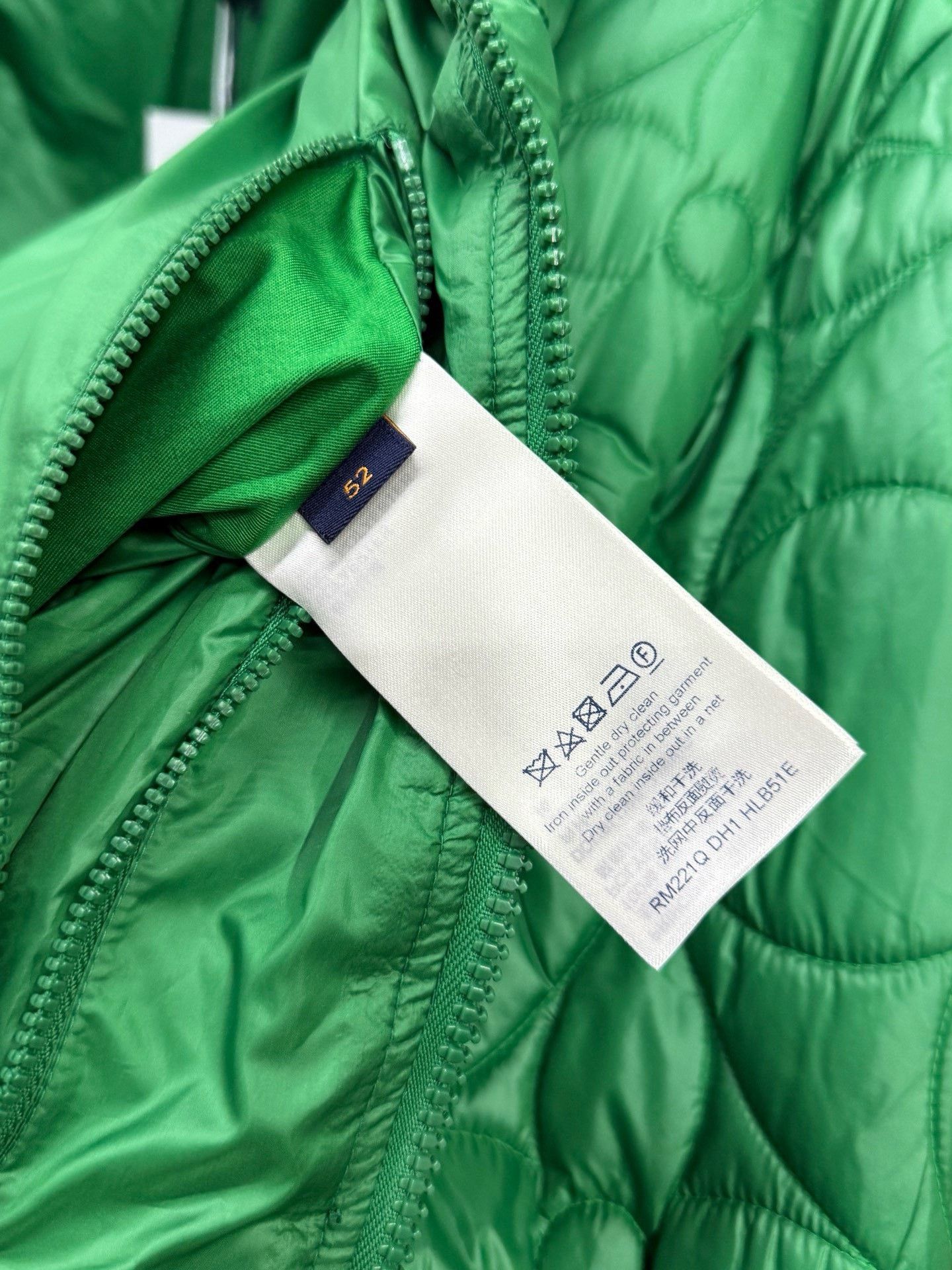 Louis Vuitton Louis Vuitton Cotton Green Heavy Coat 52 Men Size US XXL / EU 58 / 5 - 7 Thumbnail