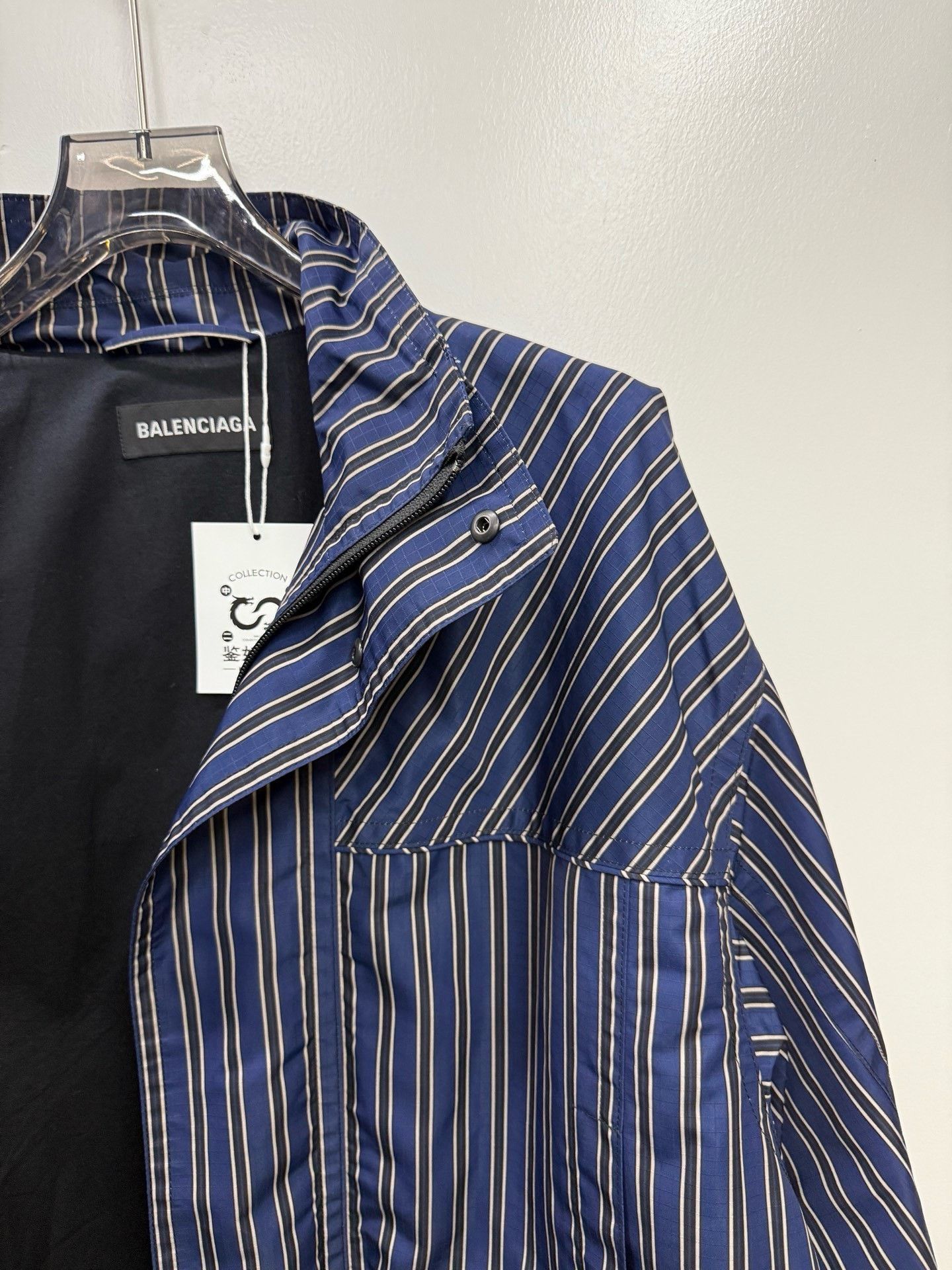 Balenciaga Balenciaga Striped Light Jacket 48 Men Size US XL / EU 56 / 4 - 3 Thumbnail