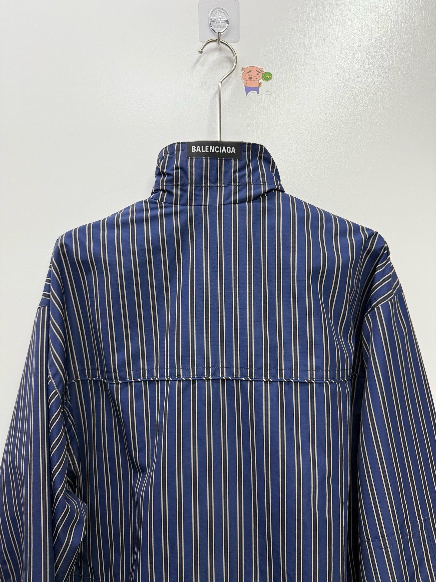 Balenciaga Balenciaga Striped Light Jacket 48 Men Size US XL / EU 56 / 4 - 5 Thumbnail