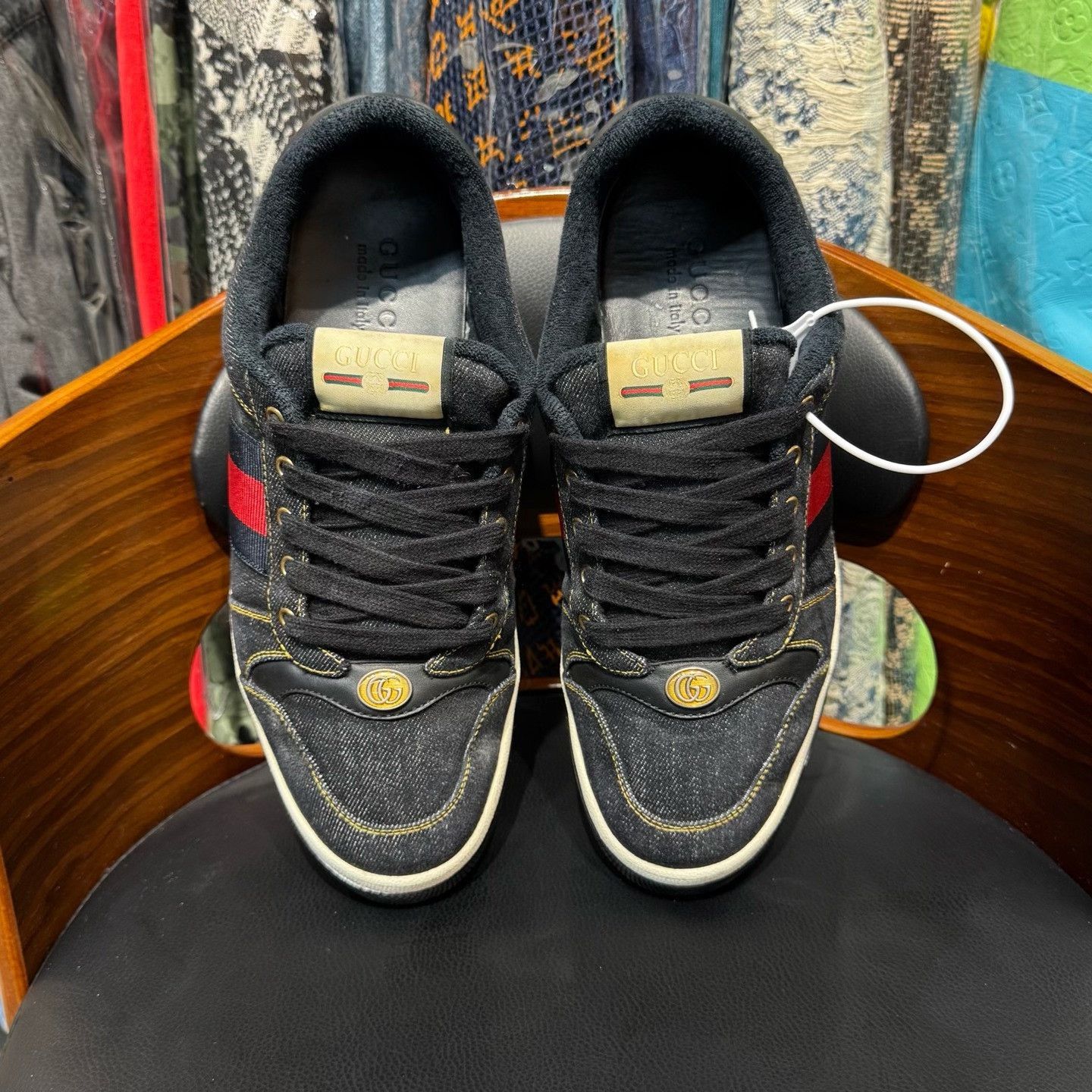 Gucci Gucci Denim Lowtop Sneakers 43 Men Size US 10 / EU 43 - 5 Thumbnail