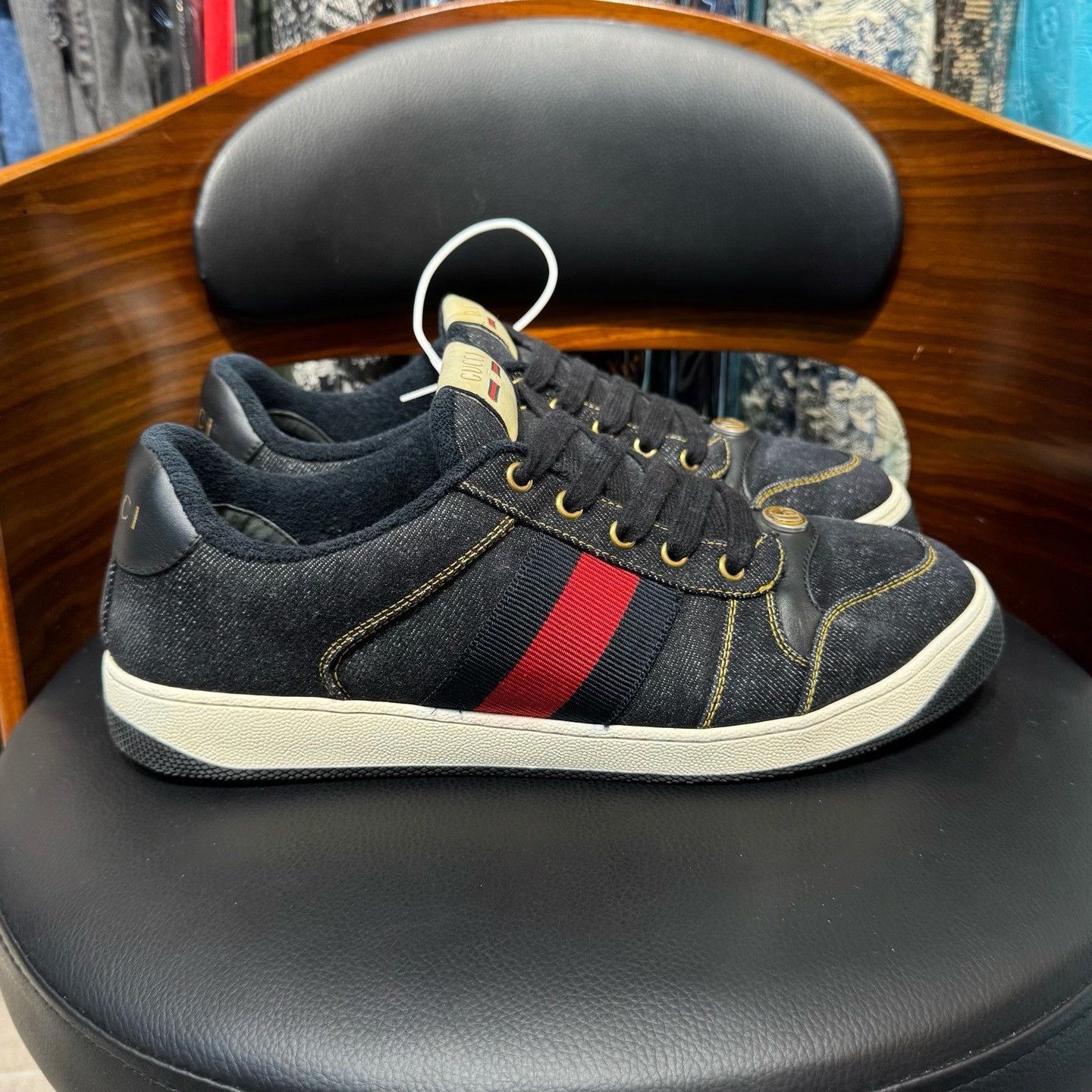 Gucci Gucci Denim Lowtop Sneakers 43 Men Size US 10 / EU 43 - 4 Thumbnail