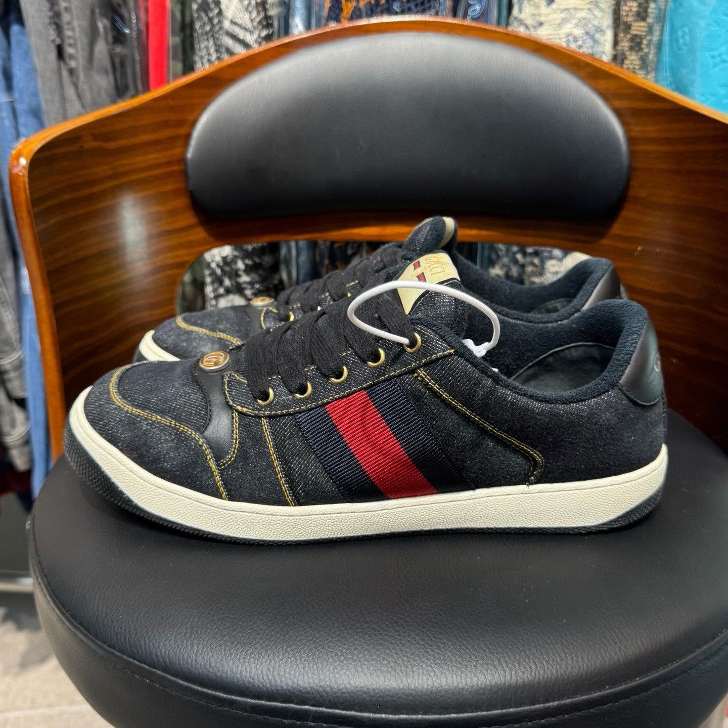Gucci Gucci Denim Lowtop Sneakers 43 Men Size US 10 / EU 43 - 6 Thumbnail
