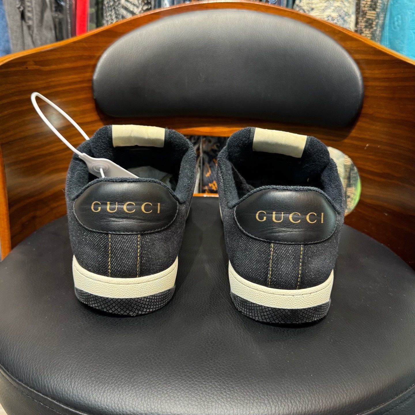 Gucci Gucci Denim Lowtop Sneakers 43 Men Size US 10 / EU 43 - 3 Thumbnail