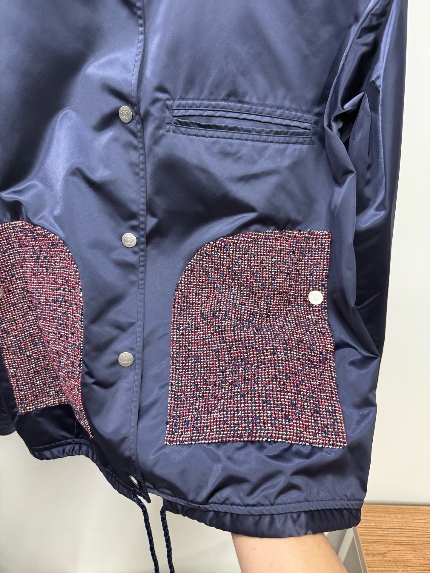 Chanel Chanel Knit Red Light Jacket 42 Men Size US M / EU 48-50 / 2 - 6 Thumbnail