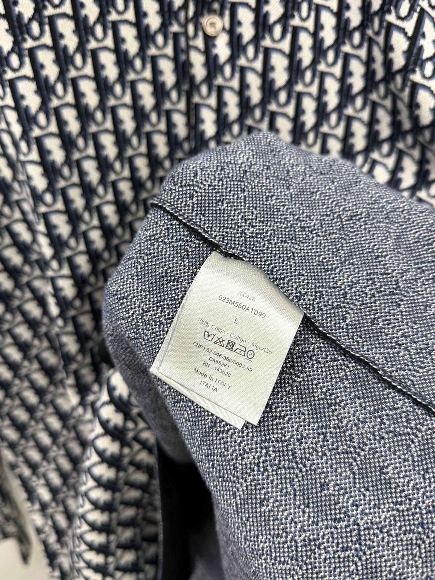 Dior Dior Knit Black Shirt L Men Size US L / EU 52-54 / 3 - 7 Thumbnail