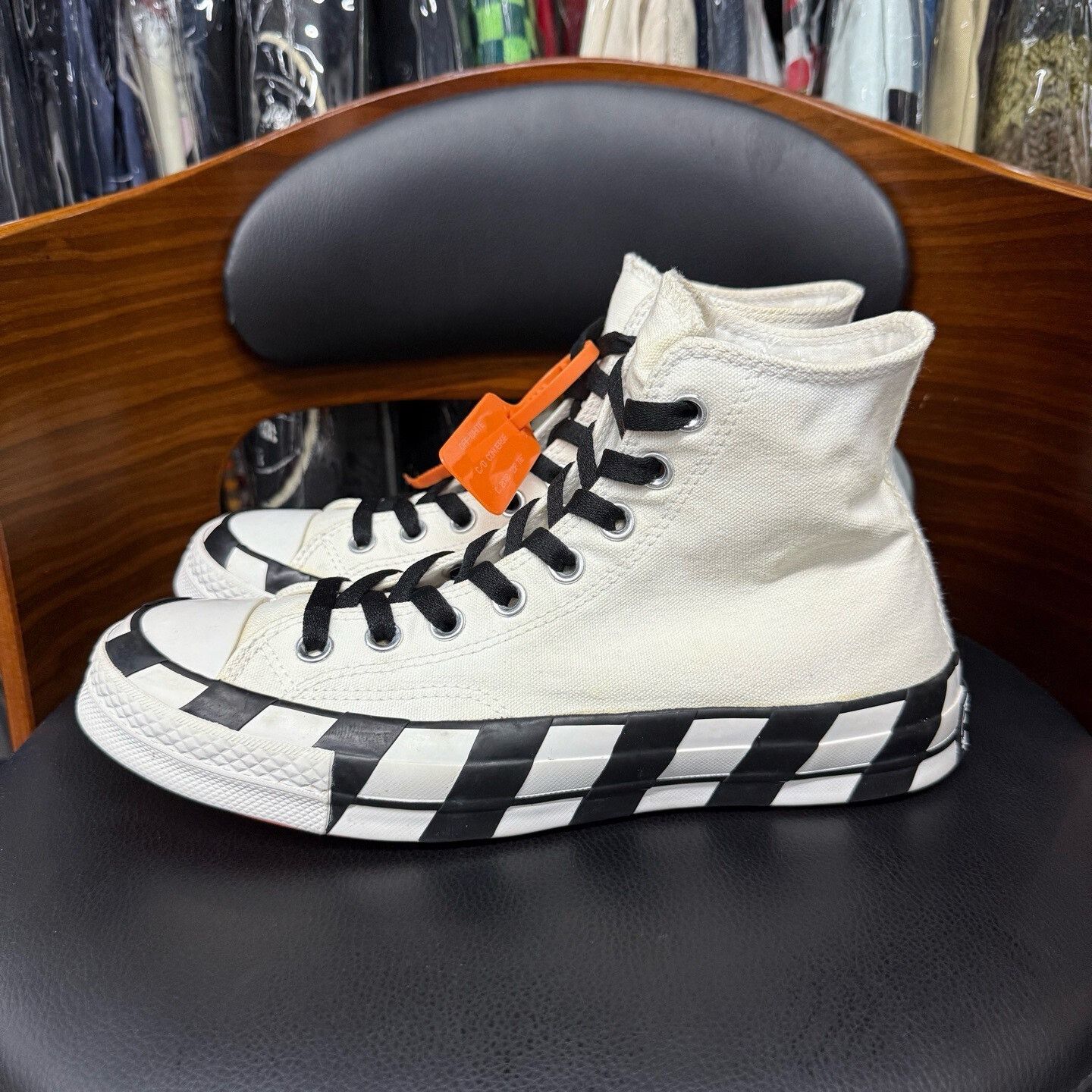 Converse Converse Collab White Hoodie 41 Men Size US M / EU 48-50 / 2 - 6 Thumbnail