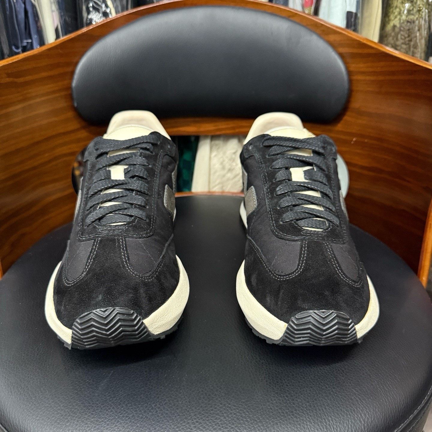 Visvim Visvim Running Black Lowtop Sneakers 9 Men Size US 9 / EU 42 - 2 Thumbnail
