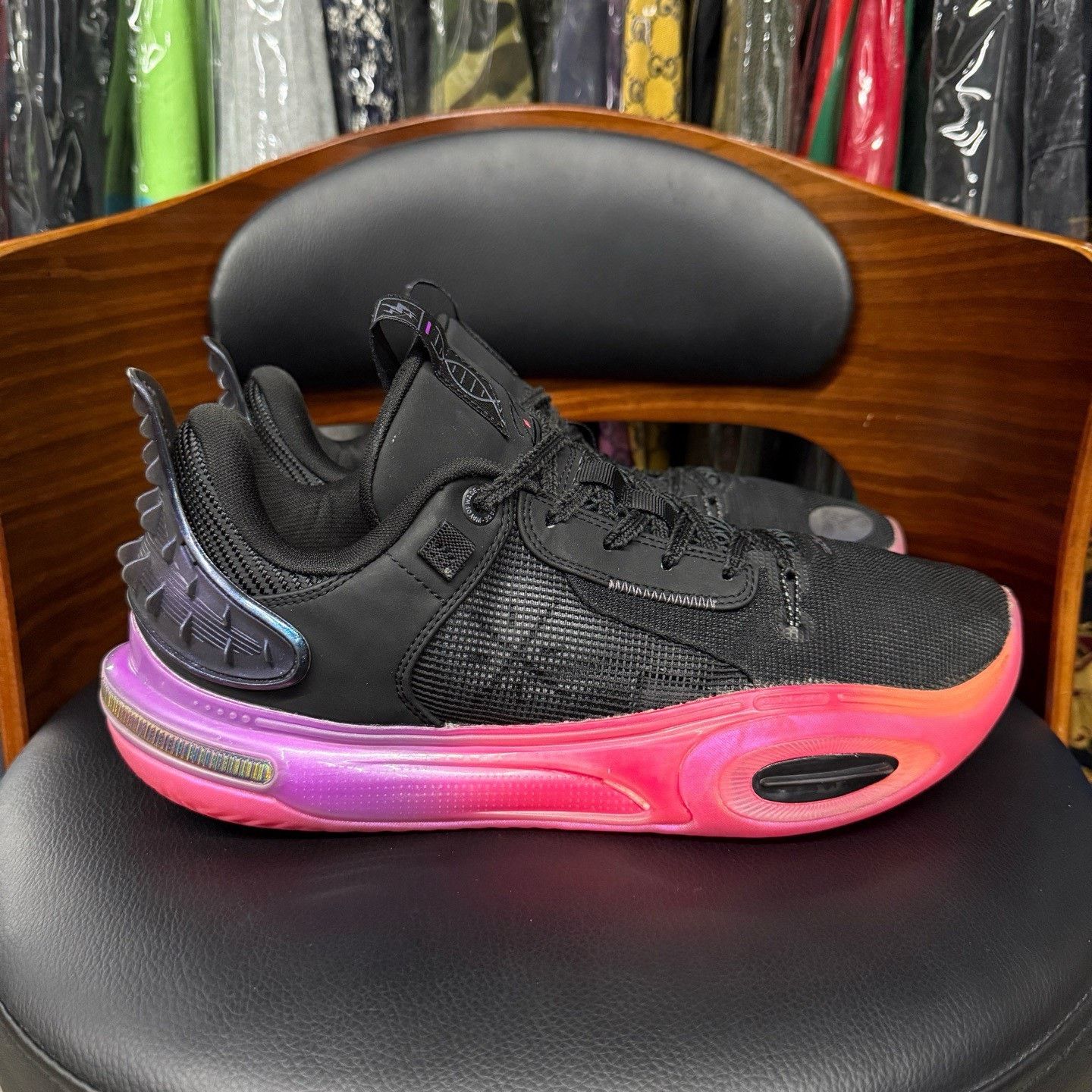 Li-Ning Li-Ning Pink Lowtop Sneakers 43 Men Size US 10 / EU 43 - 4 Thumbnail