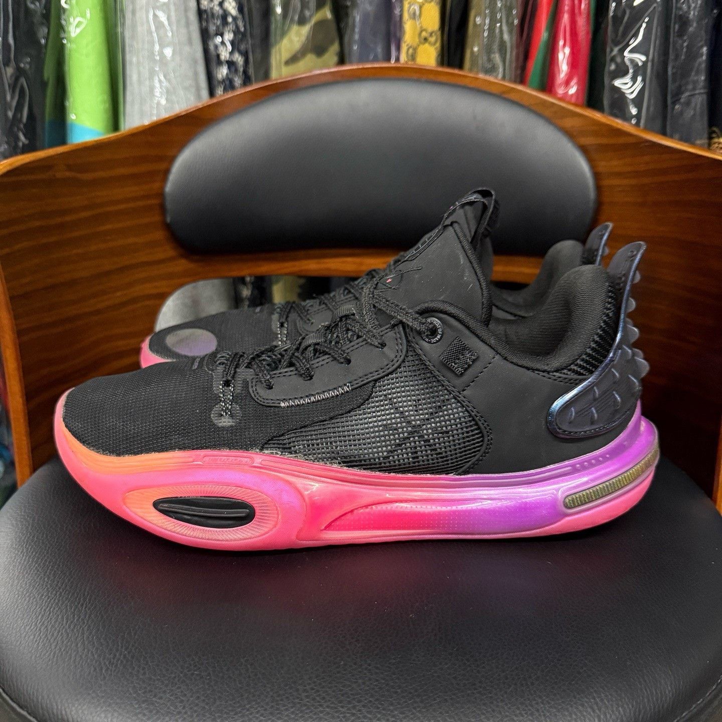 Li-Ning Li-Ning Pink Lowtop Sneakers 43 Men Size US 10 / EU 43 - 6 Thumbnail