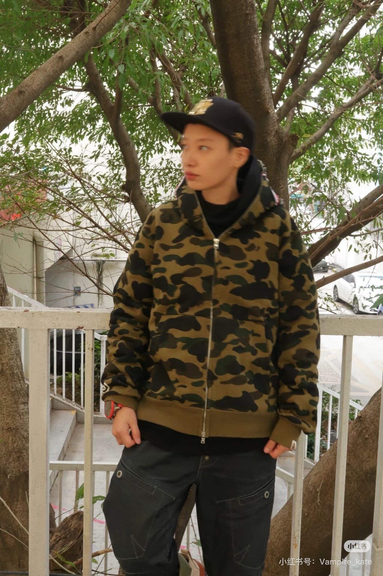 Bape Bape Shark Camo Green Light Jacket XL Men Size US XL / EU 56 / 4 - 6 Thumbnail