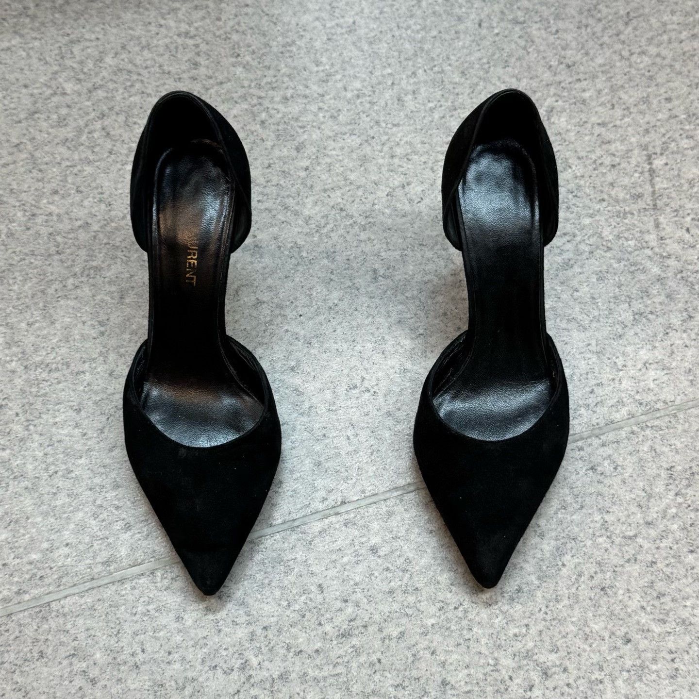 Saint Laurent Paris Saint Laurent Paris Black Lowtop Sneakers 35 Women Size US 5 / IT 35 - 5 Thumbnail