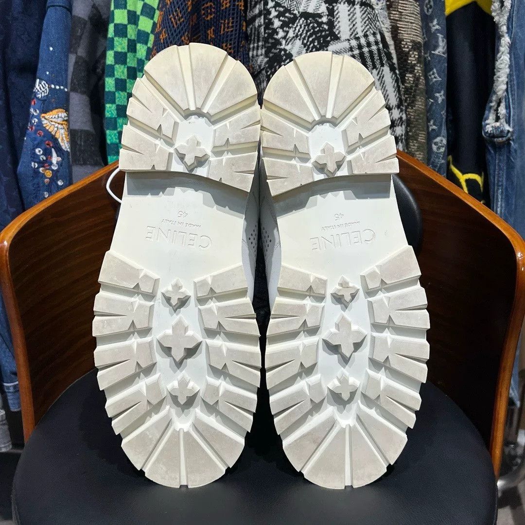 Celine Celine Leather Hitop Sneakers 45 Men Size US 11.5 / EU 44-45 - 8 Thumbnail