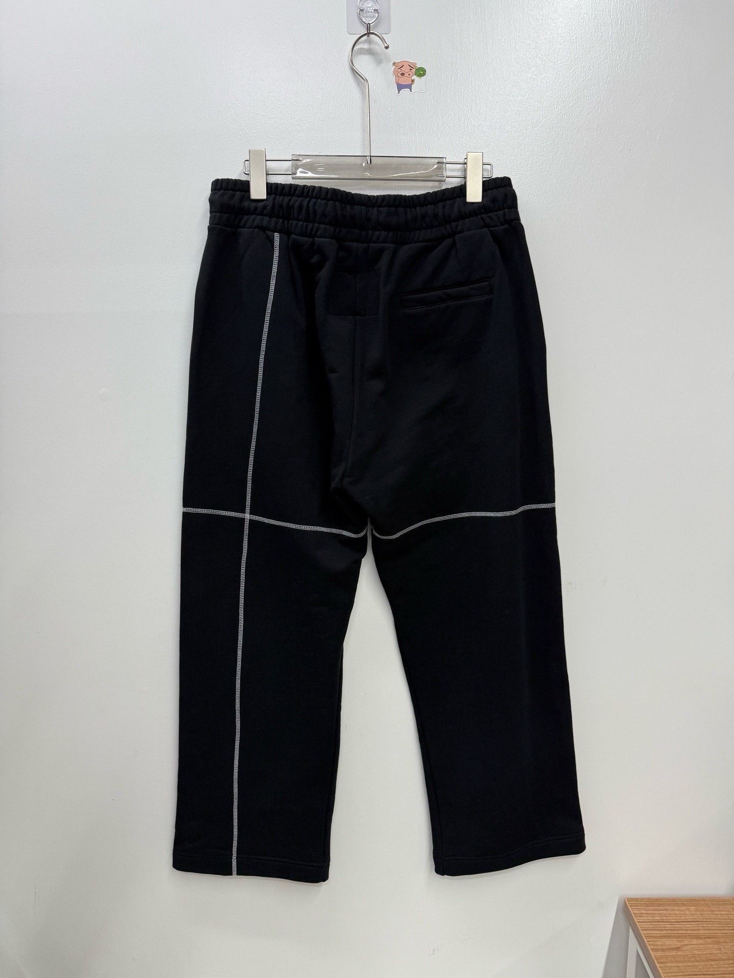 Other Printed Black Casual Pants XL Men Size US 36 / EU 52 - 4 Thumbnail