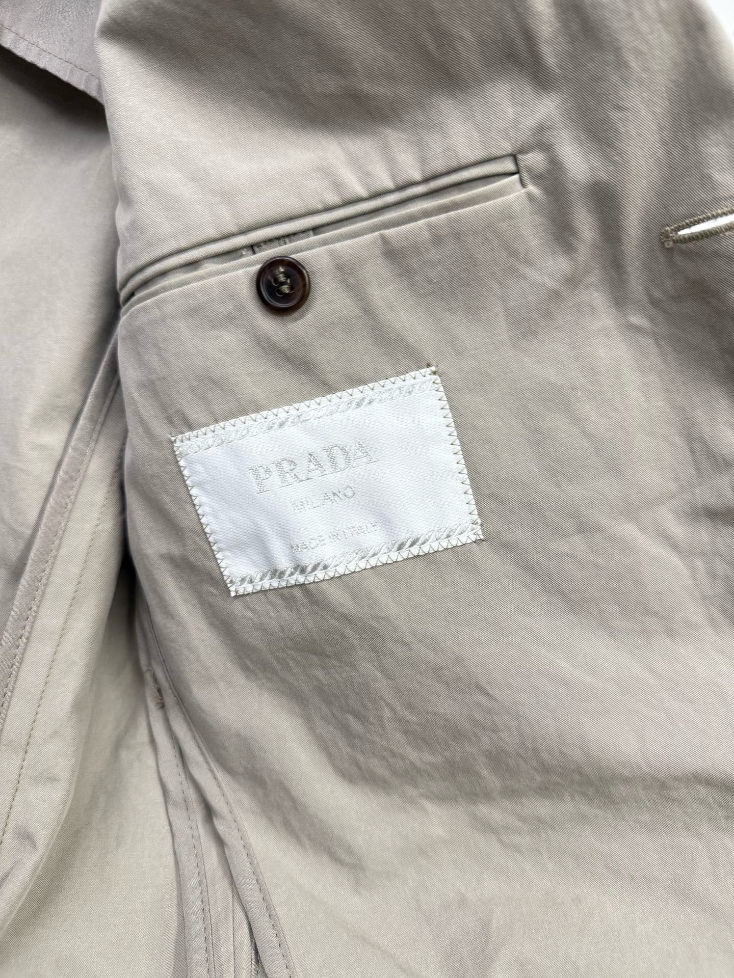 Prada Prada Gray Suit 50 Men Size 40R - 5 Thumbnail